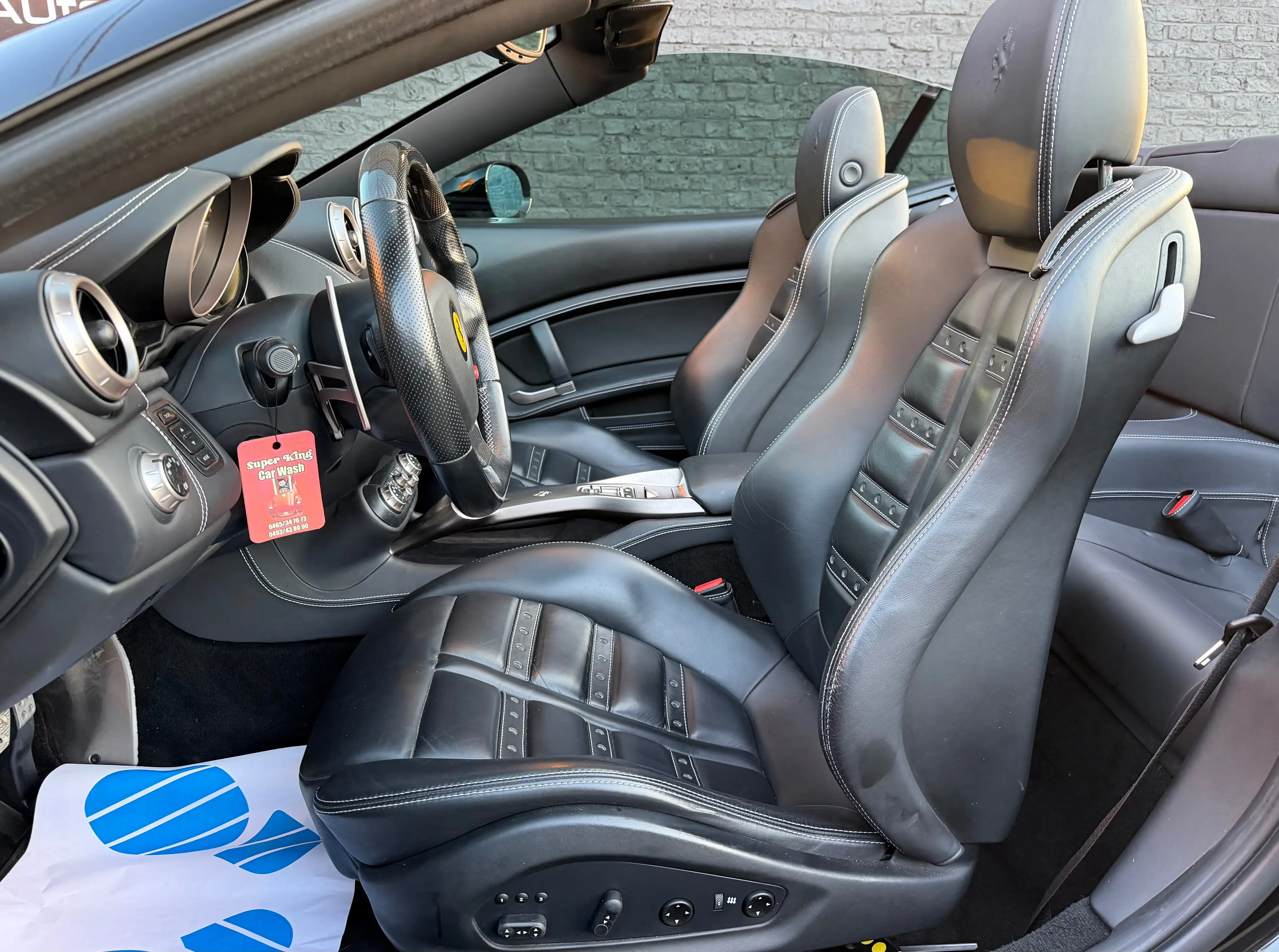 Ferrari California GT 4.3i V8 Nero Daytona / AIRCO / GPS / FULL SERVICE FERRARI — photo 8