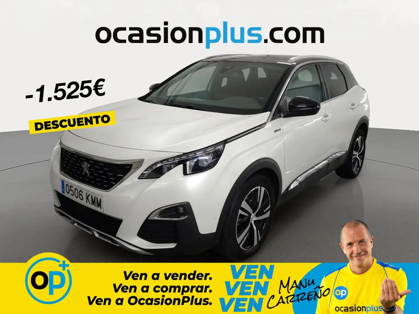 Peugeot 3008 1.6 THP GT Line EAT6 165 Blanco - 1