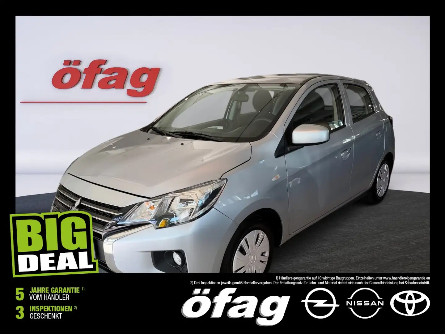 Mitsubishi Space Star 1.2  Inform Facelift Grau - 1