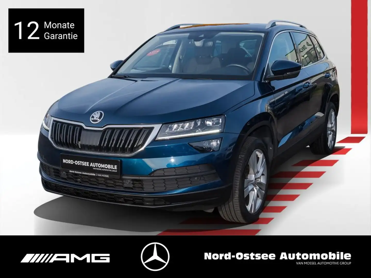 Skoda Karoq 1.5 TSI ACT STYLE KAMERA LED LKRDHZG SHZ Bleu - 1