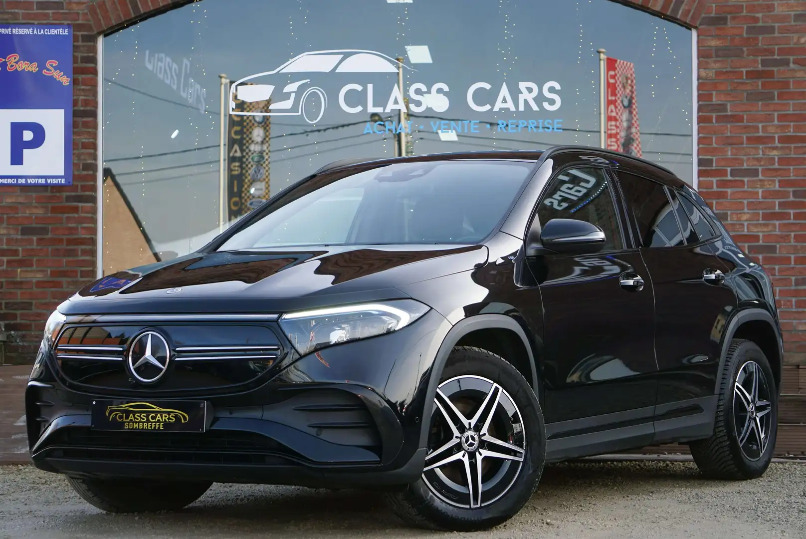 Mercedes-Benz EQA 250 66.5 kWh PACK AMG TVA/BTW RECUP AUTONOMIE 320KM Negro - 1