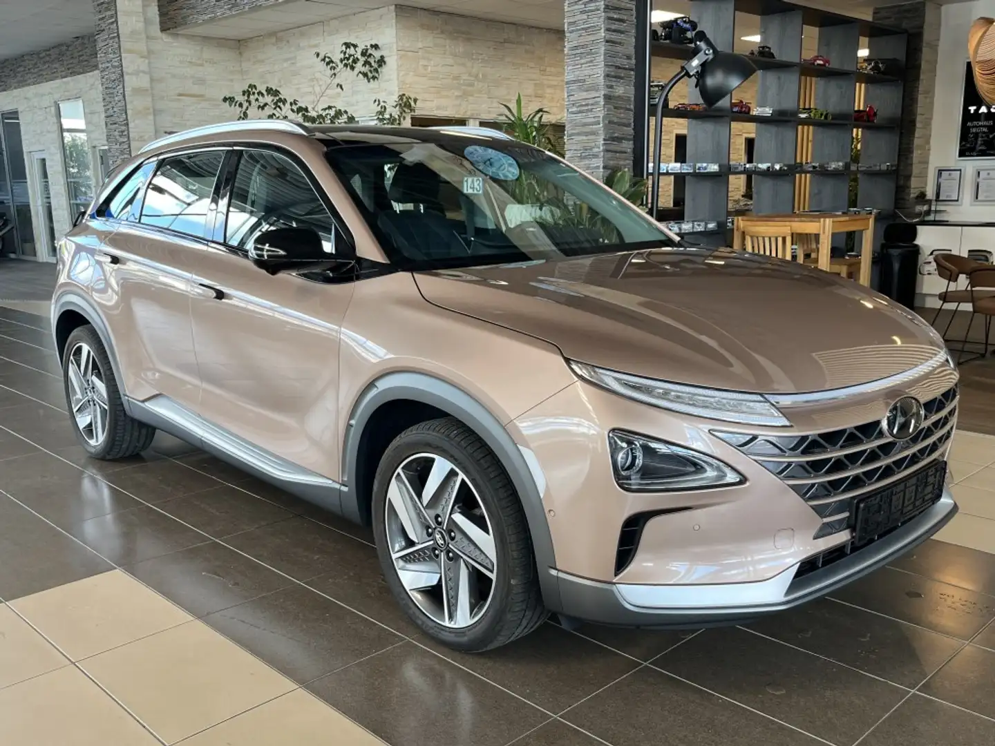Hyundai NEXO Pano LED ACC Navi R.Cam Leder Spurassist. BLIS Brun - 2