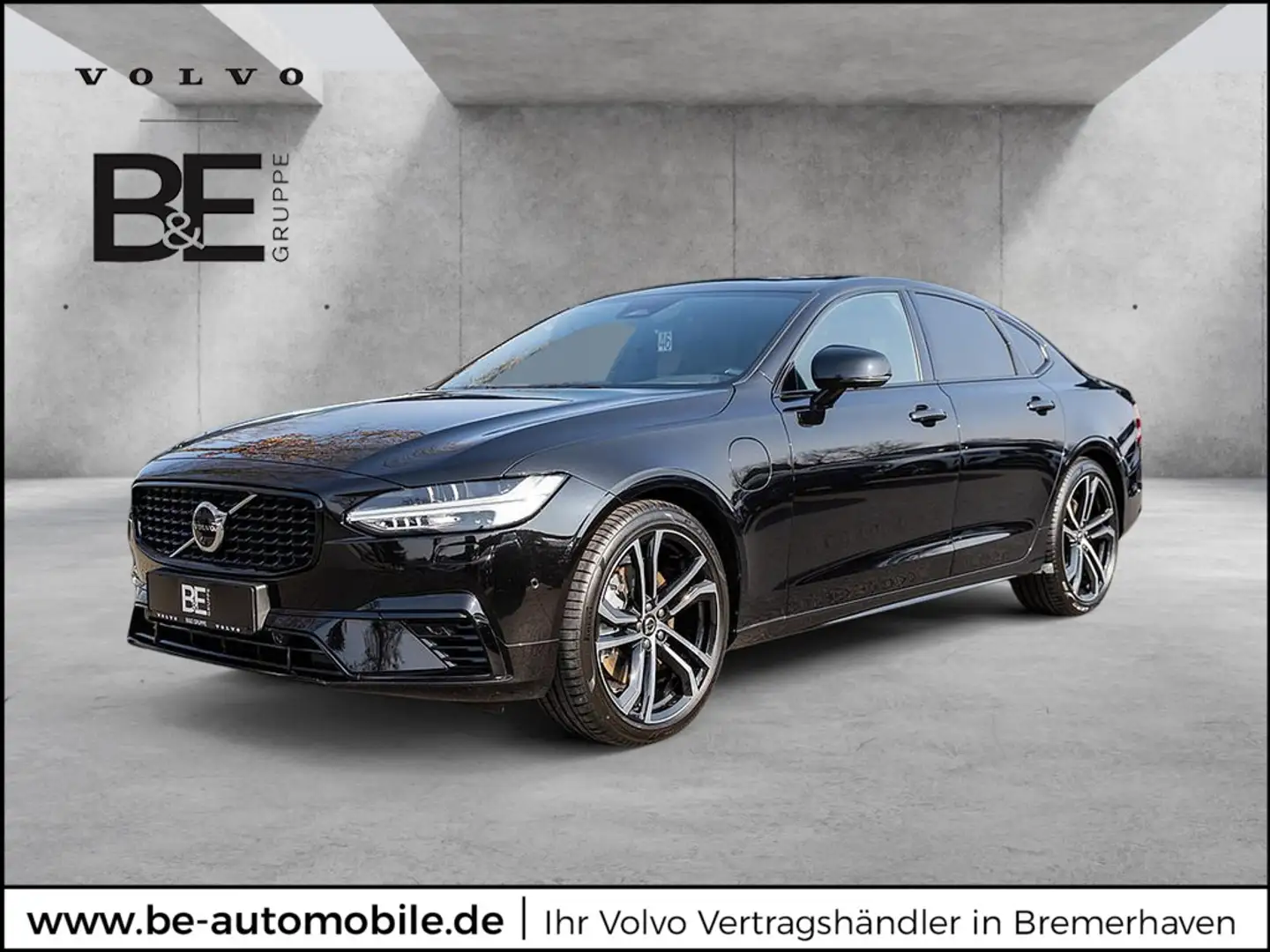 Volvo S90 T8 Ultimate Dark ACC HGSD B&W HUD 360° Чорний - 1
