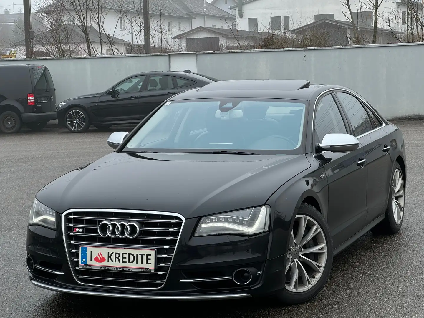 Audi S8 4.0*TFSI*quattro*Euro5*-Xenon*Bose*Navi*Kredit*PDC Fekete - 1