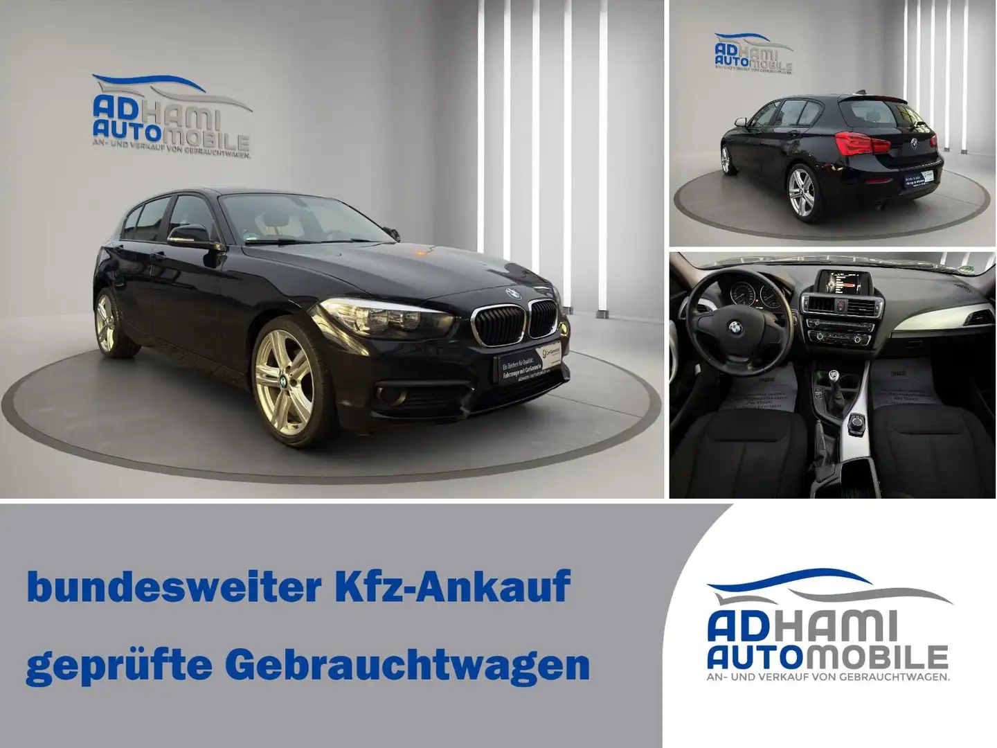 BMW 116 i M/2.HAND/KLIMA/8-FACH/TÜV NEU/ TOP! Noir - 2