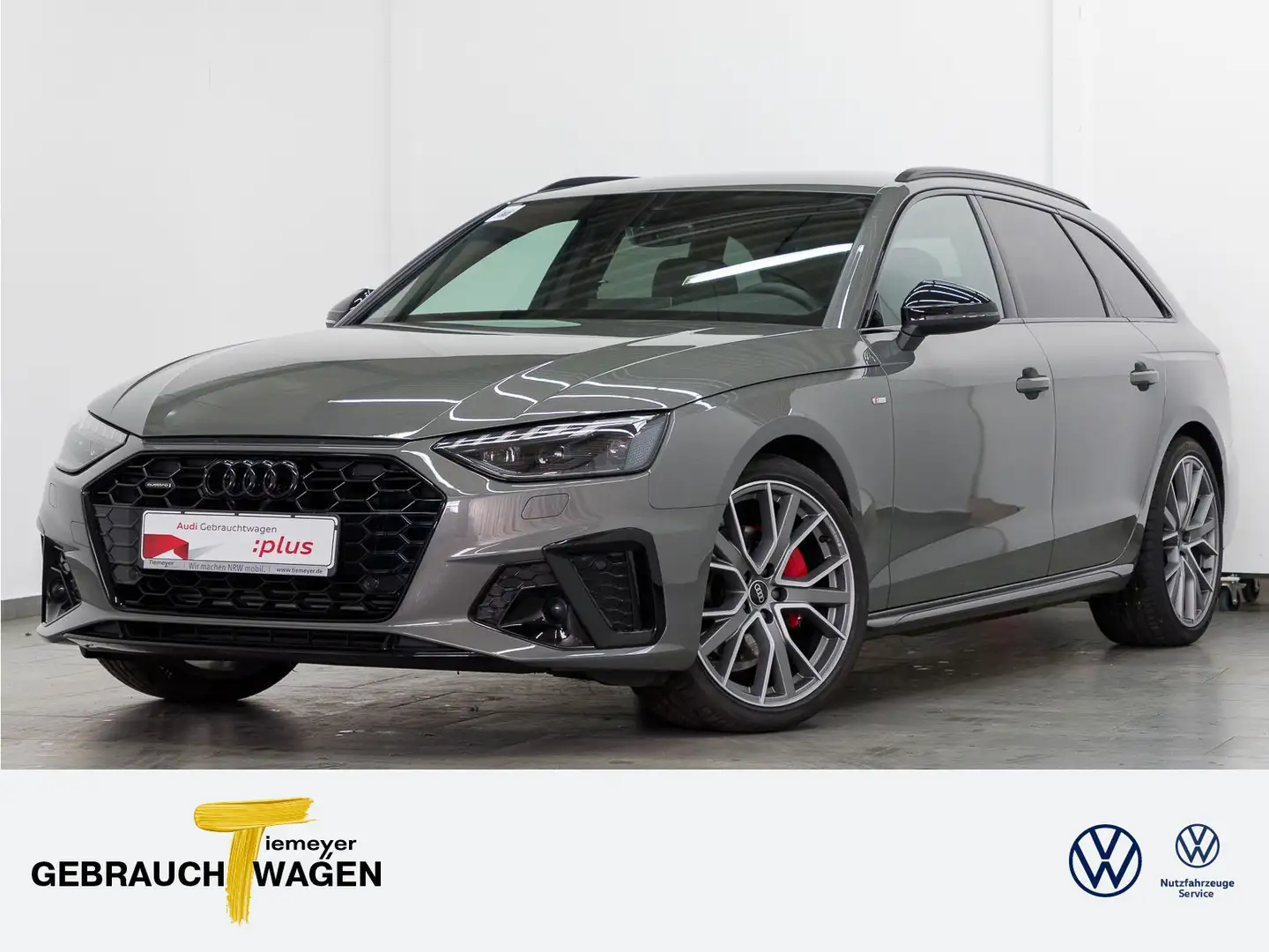 Audi A4 40 TFSI Q 2x S LINE MATRIX KAMERA VIRTU Grau - 1