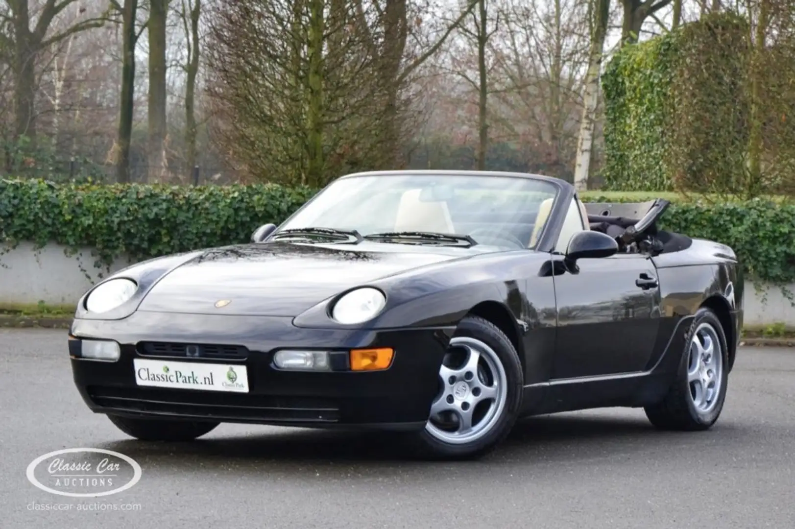 Porsche 968 Cabriolet - ONLINE AUCTION Schwarz - 1