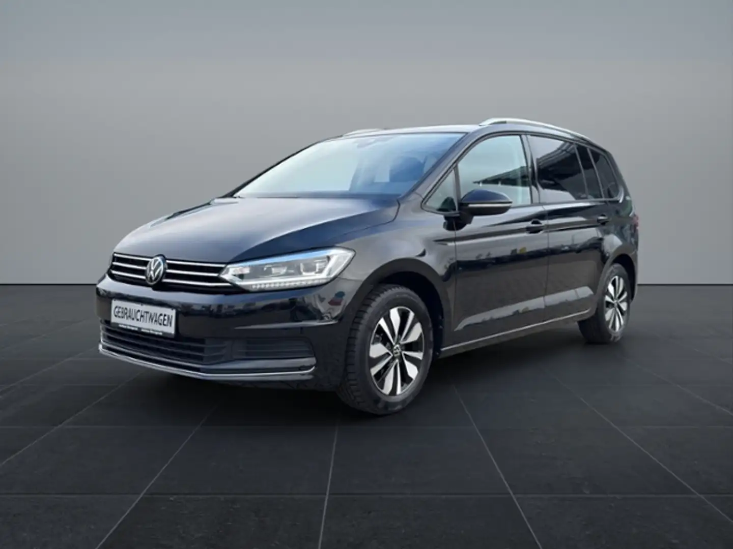 Volkswagen Touran 1.5TSI DSG Matrix/AHK/Navi/ACC/App Schwarz - 2