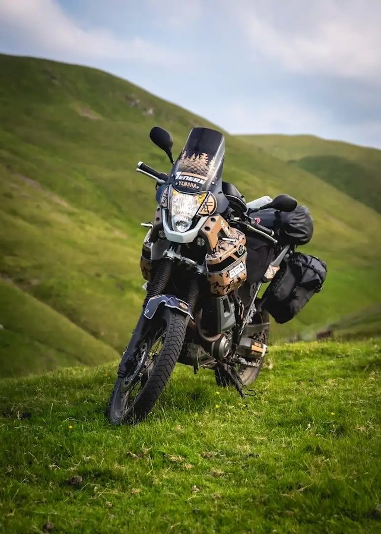 Yamaha XT 660 Z Blanc - 1