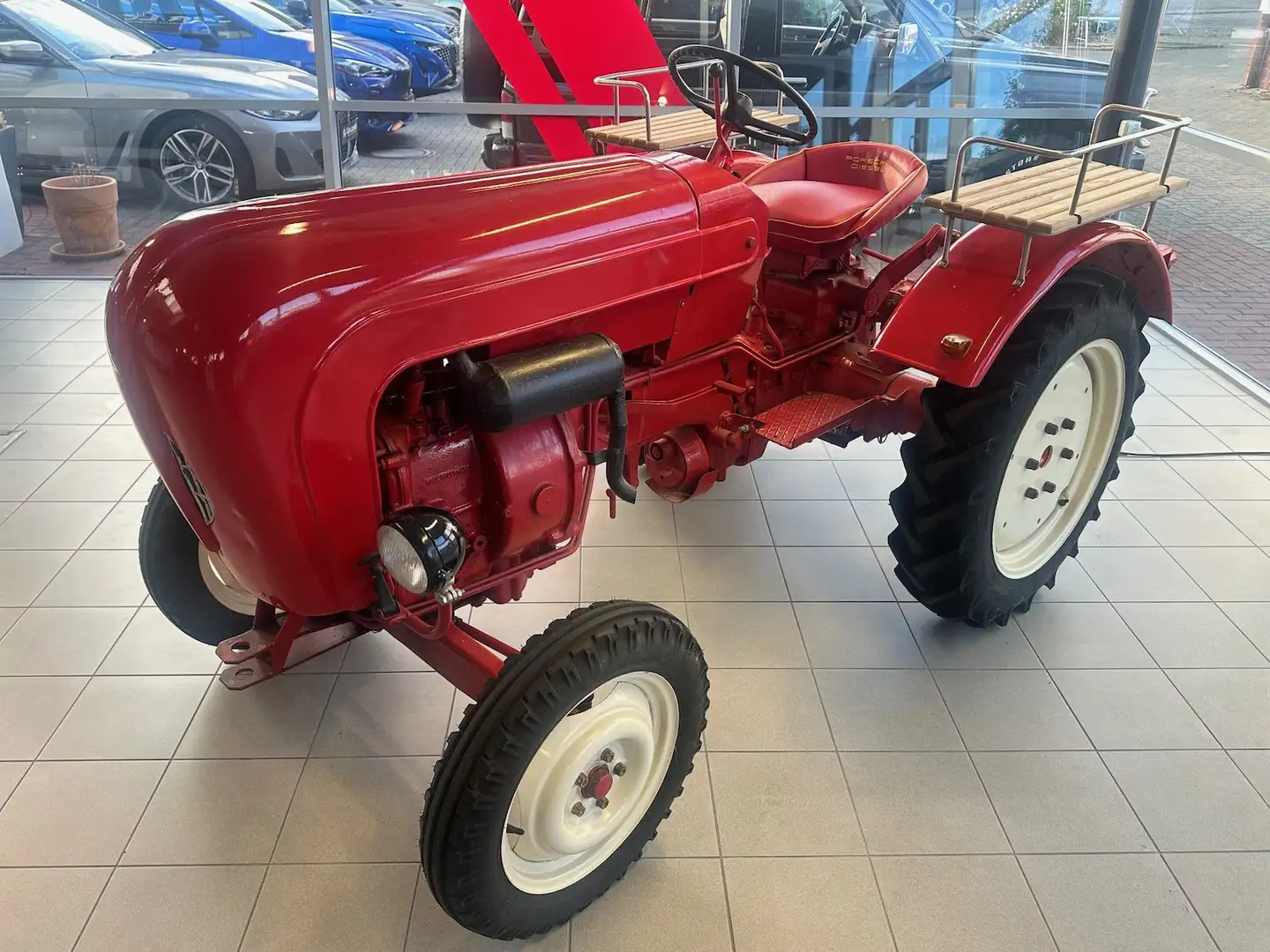 Sonstige Marken 108 Junior Traktor|Top Zustand|TÜV bis 2027 Rot - 2