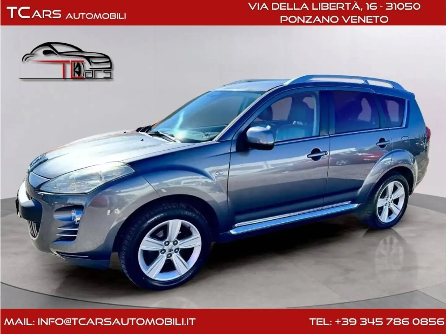 Peugeot 4007 2.2  - DIESEL - 4X4 - 7 POSTI Czarny - 2