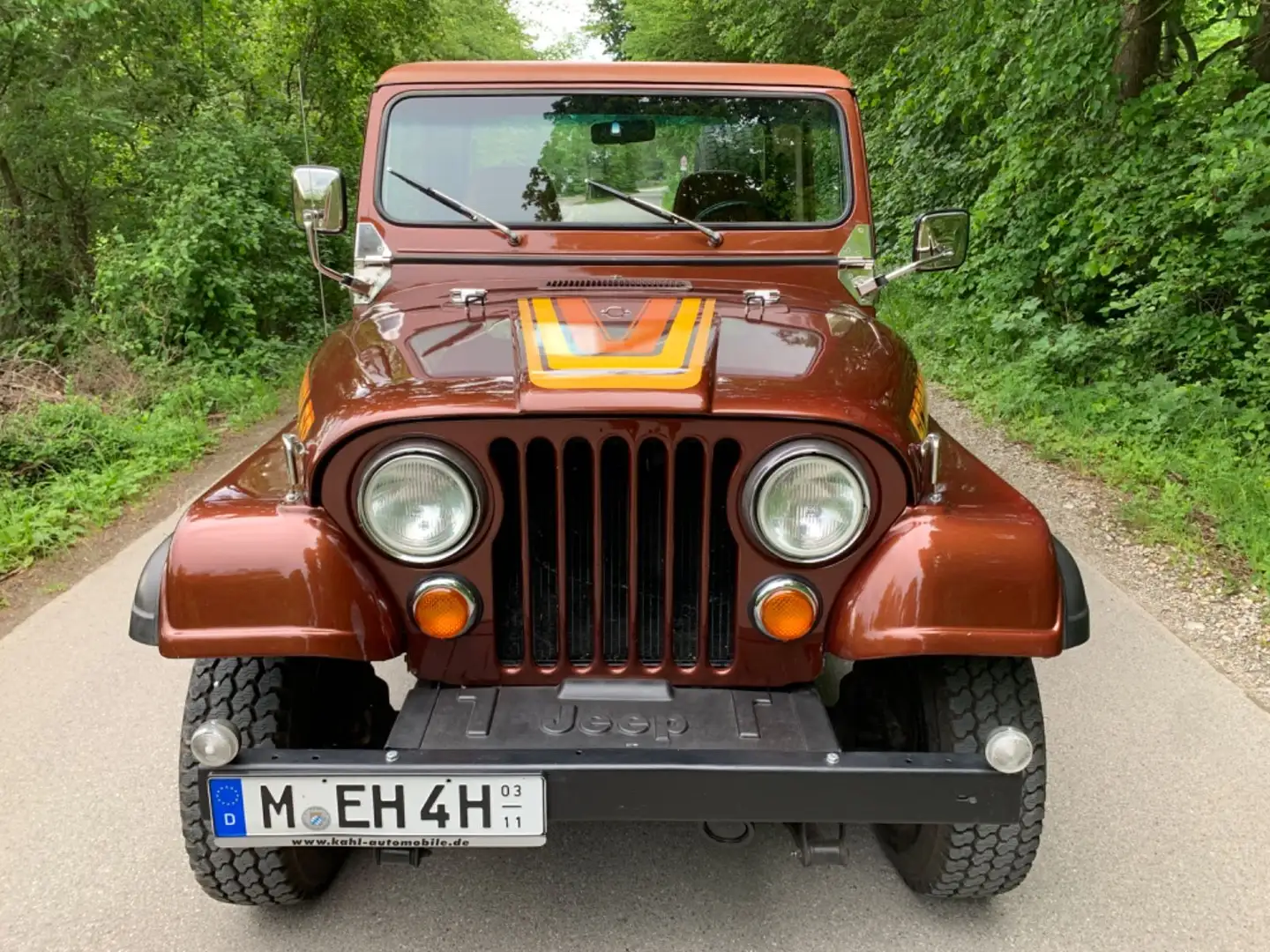 Jeep CJ-8 Scrambler,45tmls,HT, ST, viel Zub; Historie! Marrón - 2