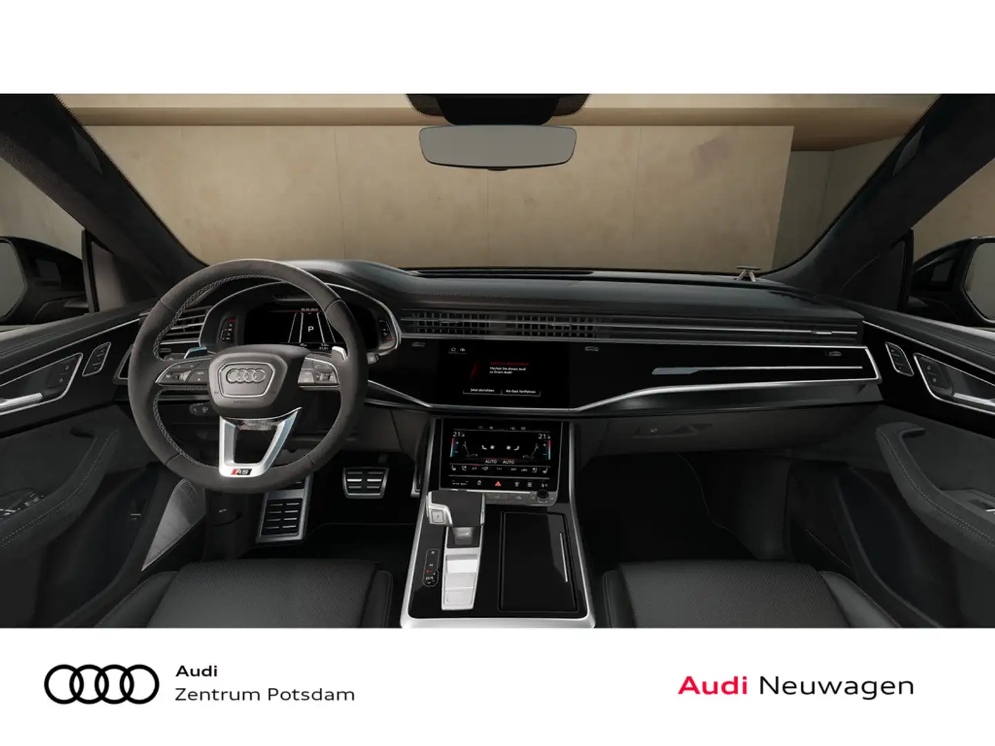Audi RS Q8 SUV performance PANO MATRIX-LED LASER Zwart - 2