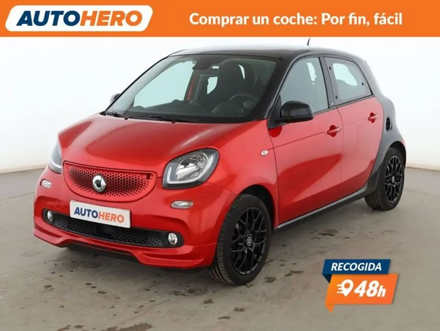 smart forFour 0.9 Turbo Basis passion Rojo - 1