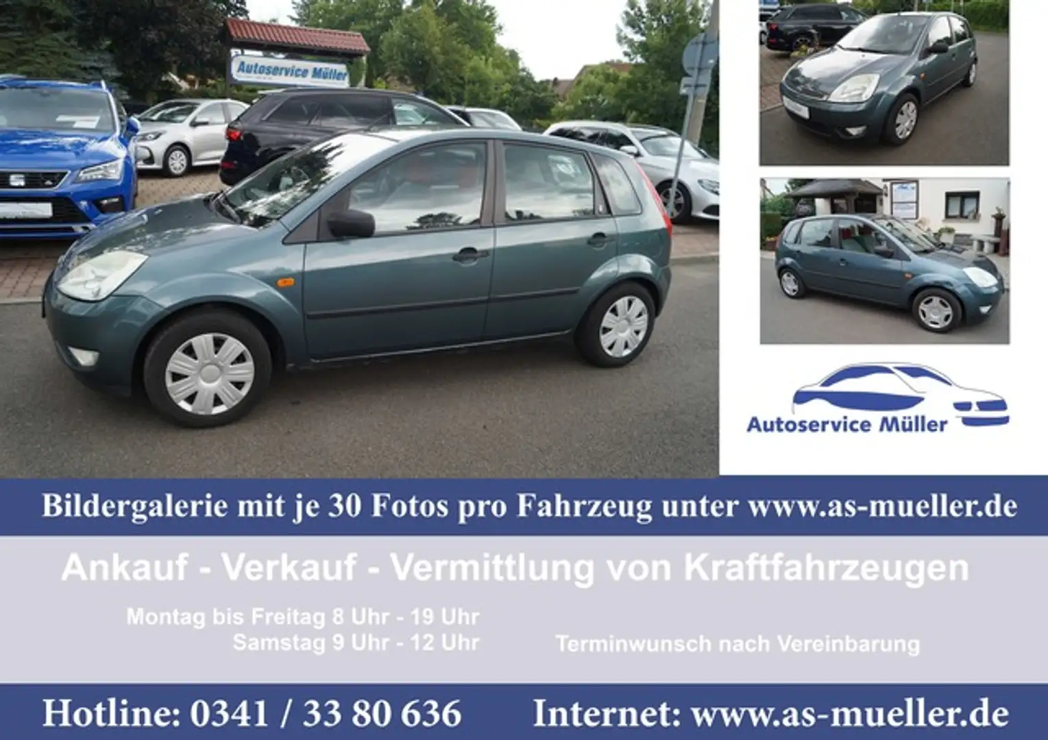 Ford Fiesta 5T 1,4i 59kw Klima-WR Schwarz - 1