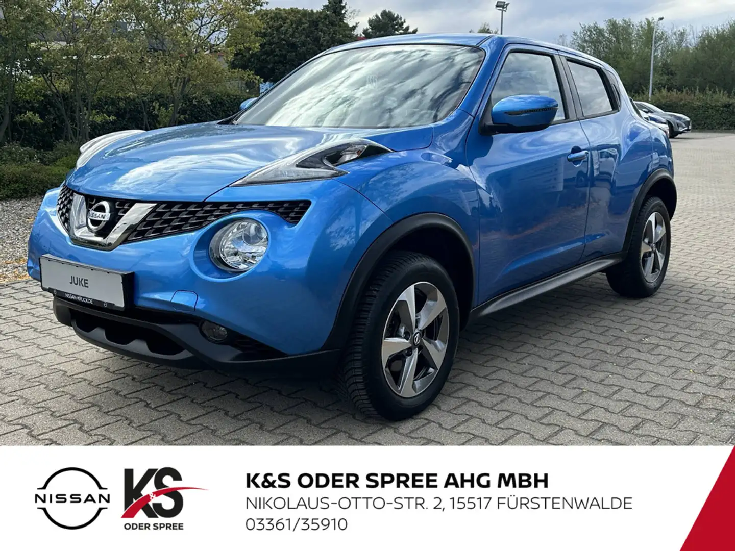 Nissan Juke 1.6l 5MT 4x2 ACENTA SH NC Blau - 1