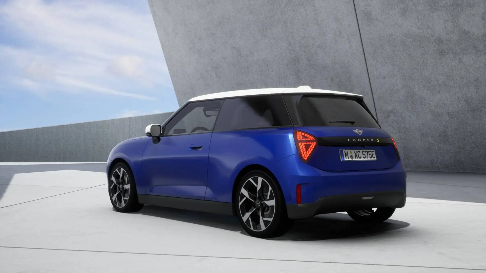 MINI Cooper SE Hatchback Favoured 54.2 kWh / Panoramadak / Comfor Blauw - 2