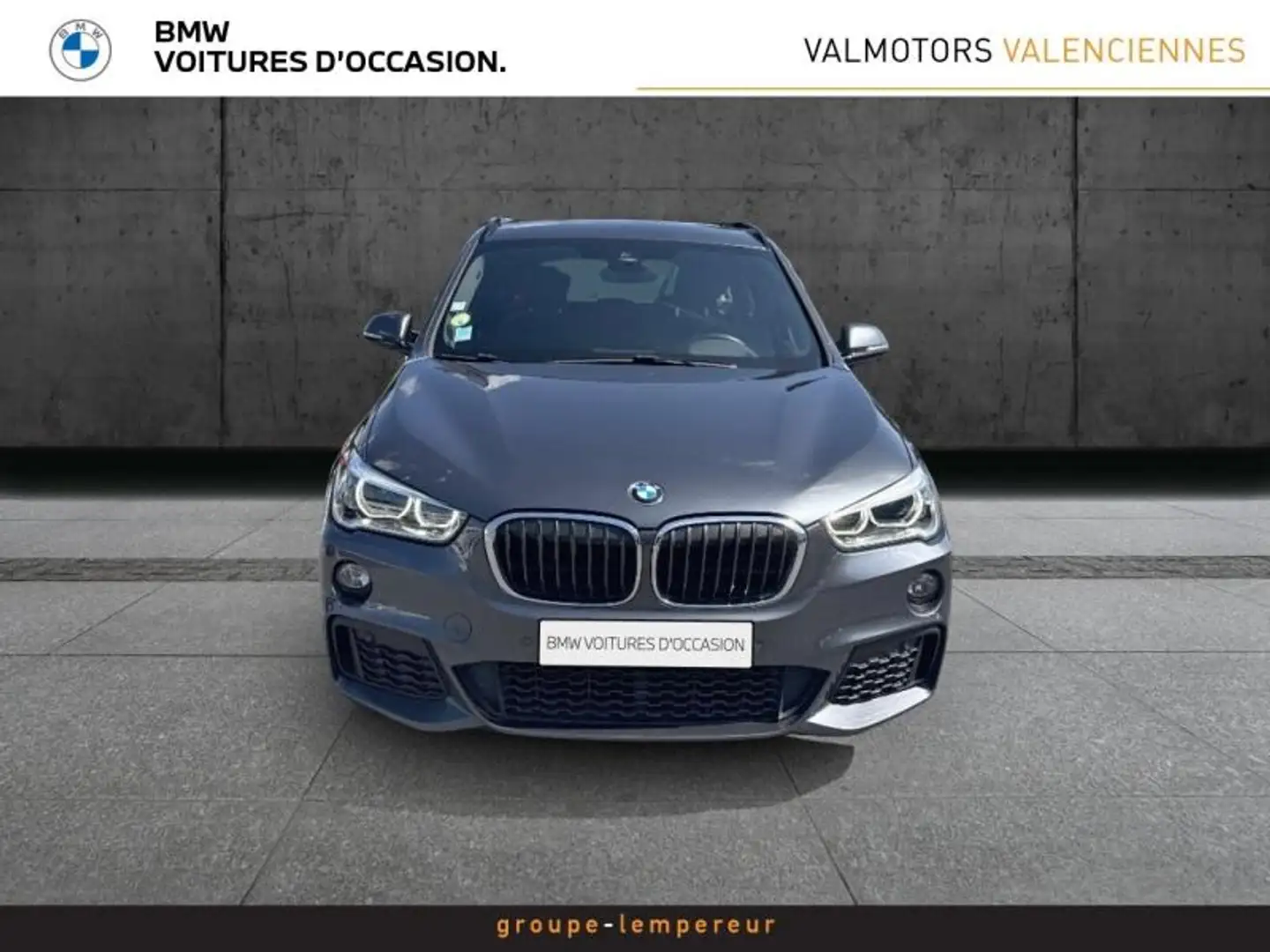 BMW X1 sDrive18dA 150ch M Sport Blanc - 2