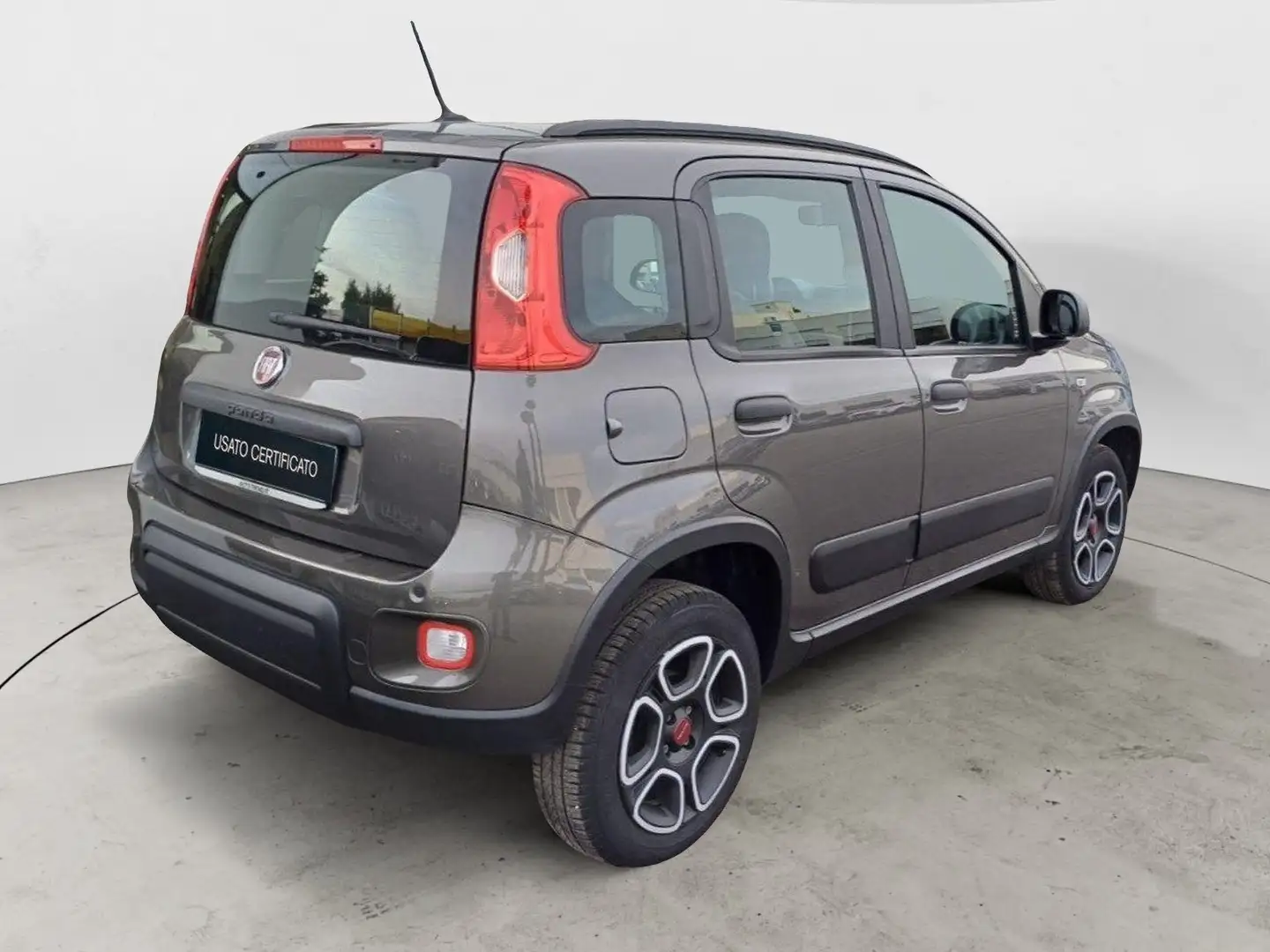 Fiat Panda 0.9 TwinAir 84 CV Turbo Metano Natural Power City Grigio - 2