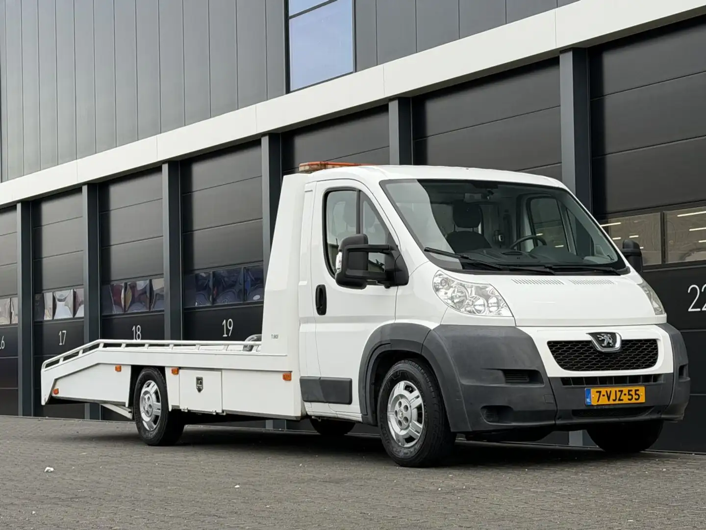 Peugeot Boxer 3.0 HDI Tijhof oprijwagen luchtvering Blanc - 2