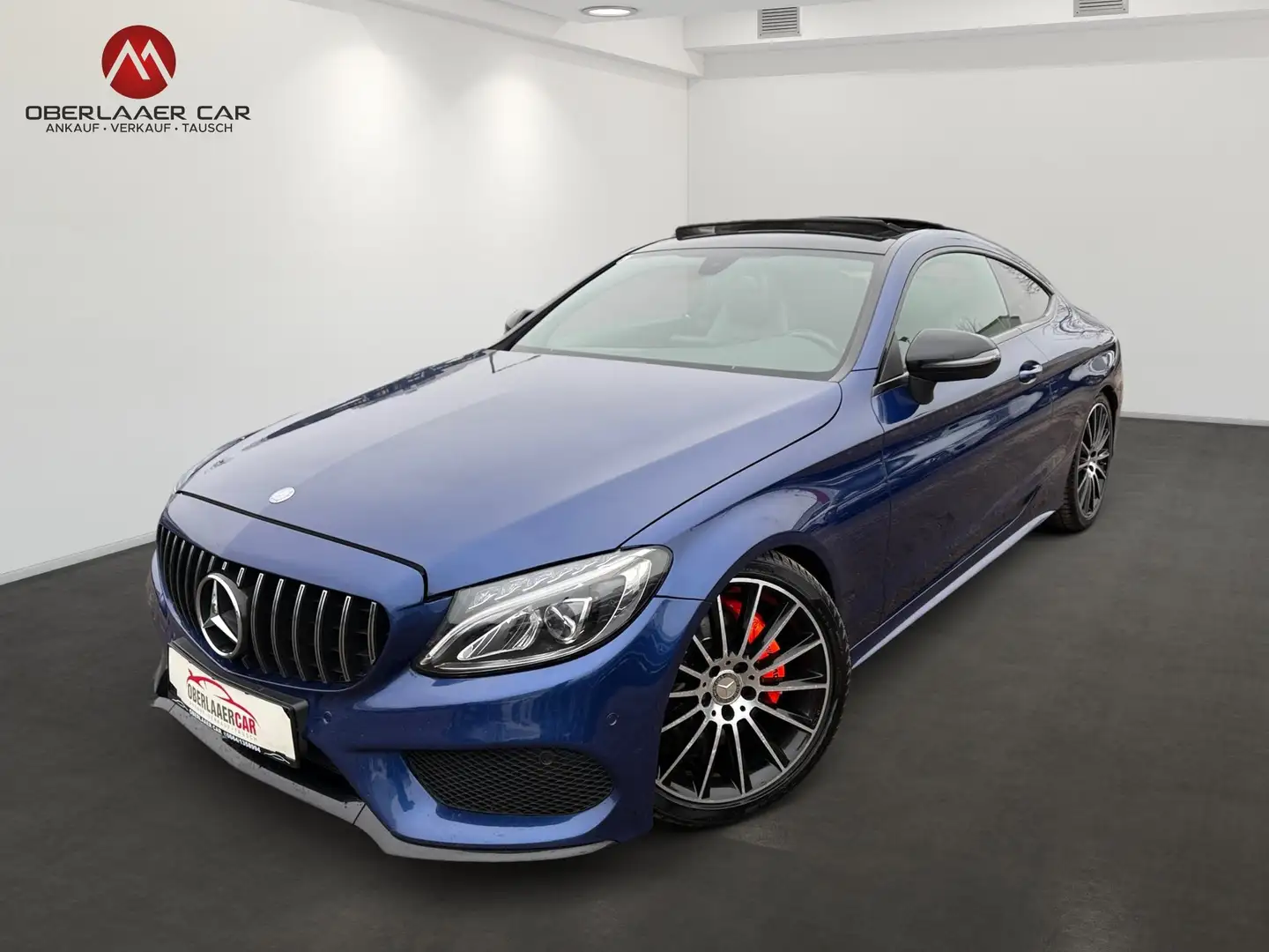 Mercedes-Benz C 220 C 220 d Coupe Amg-Line Aut. | Panorama | LED | Blau - 1