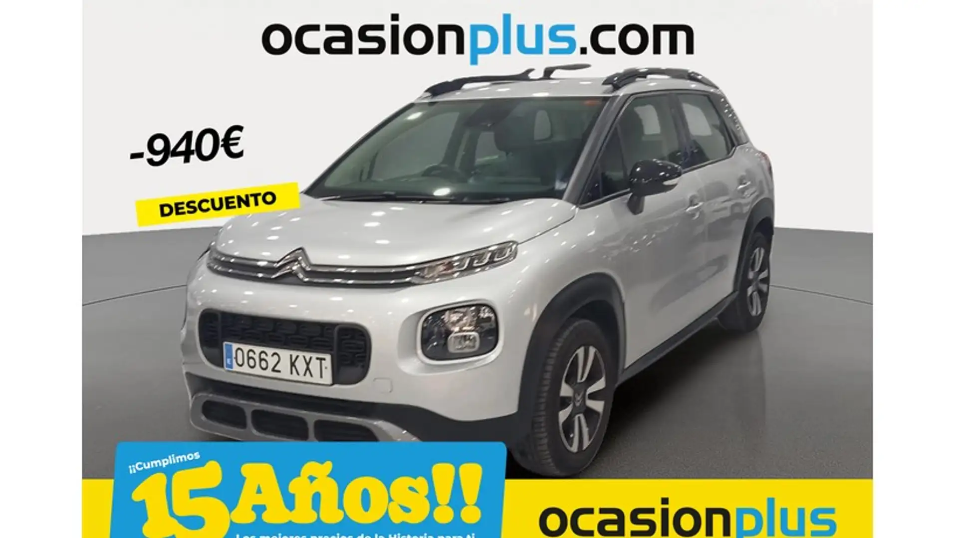 Citroen C3 Aircross Puretech S&S Feel 110 Gris - 1