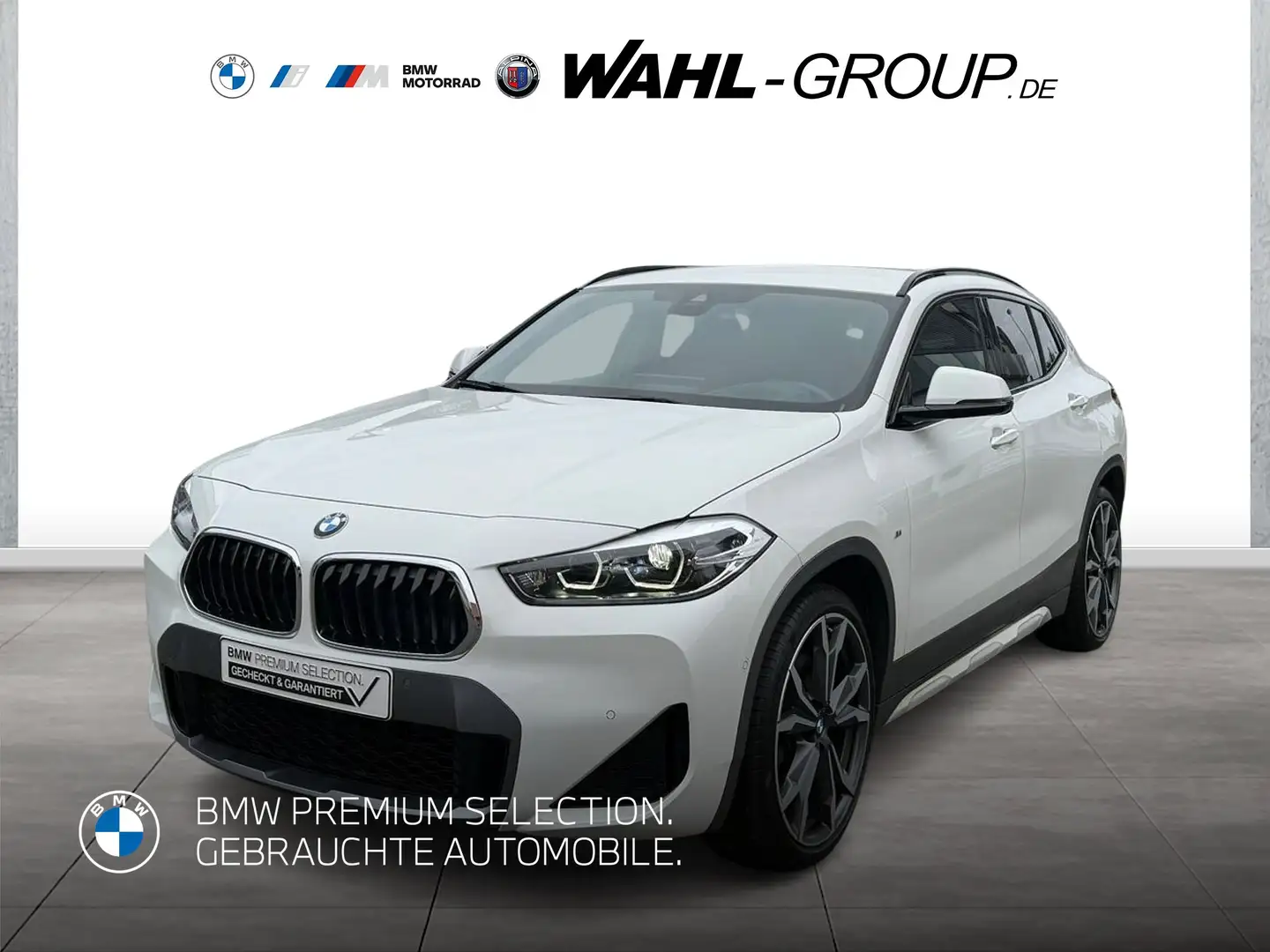 BMW X2 xDrive20i M Sport X AHK ACC HeadUp HarmanKardon Weiß - 1