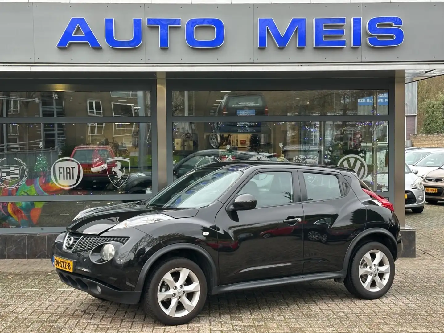 Nissan Juke 1.6 ACENTA ECO Navi camera Airco Schwarz - 1