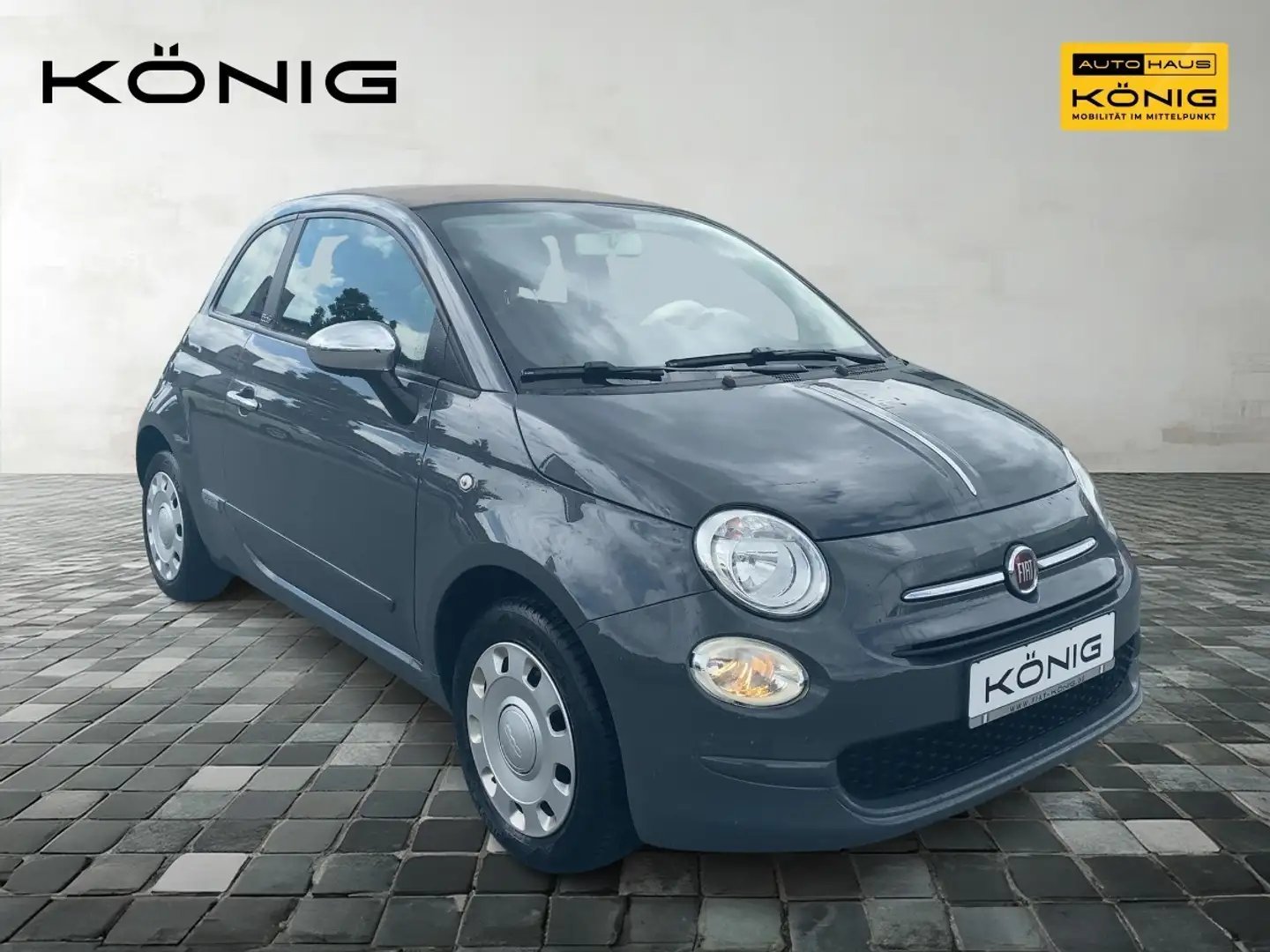Fiat 500C Cabrio 1.2 8V Pop Star Grau - 2