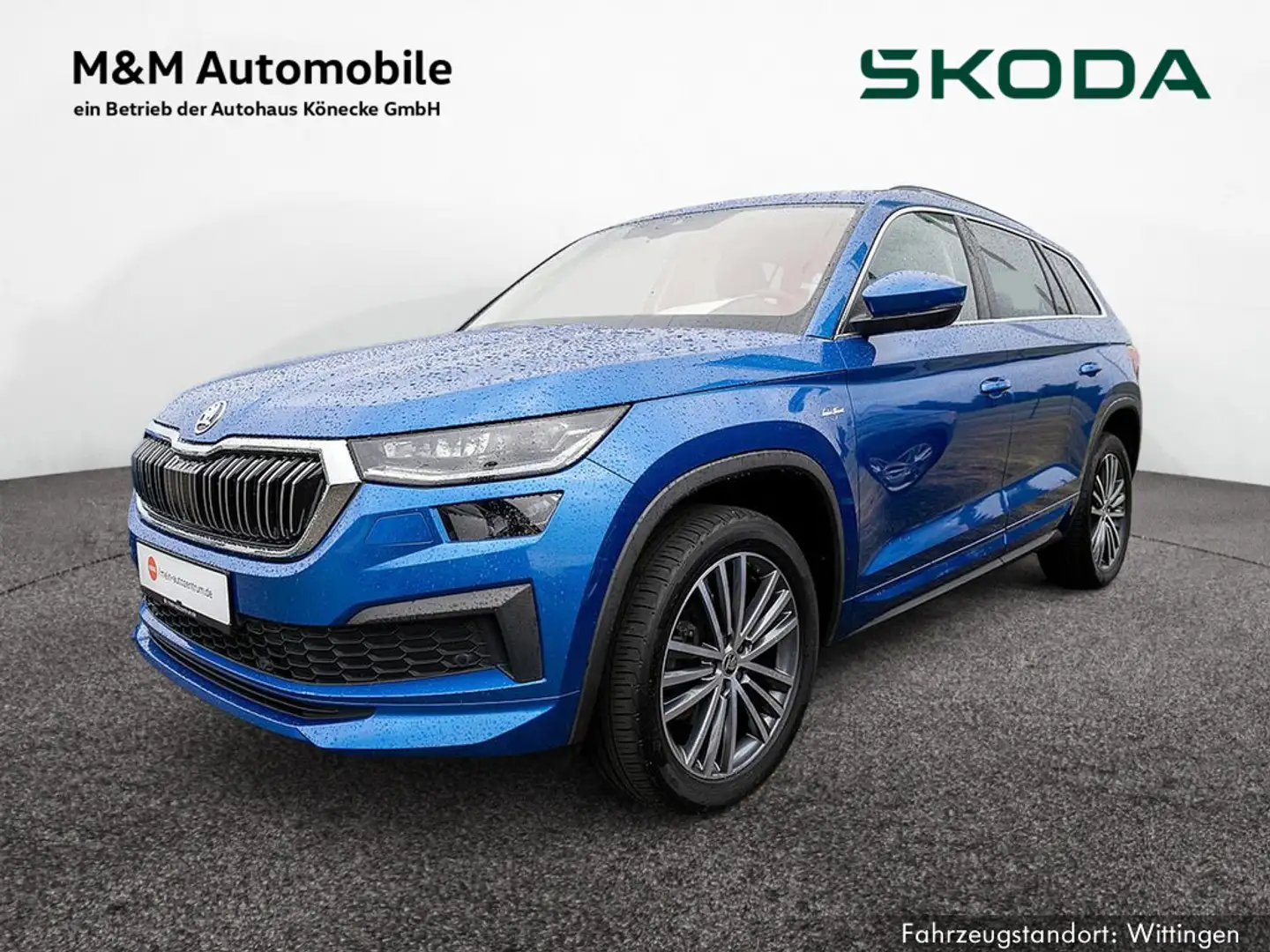 Skoda Kodiaq 2.0 TDI L&K Bleu - 1