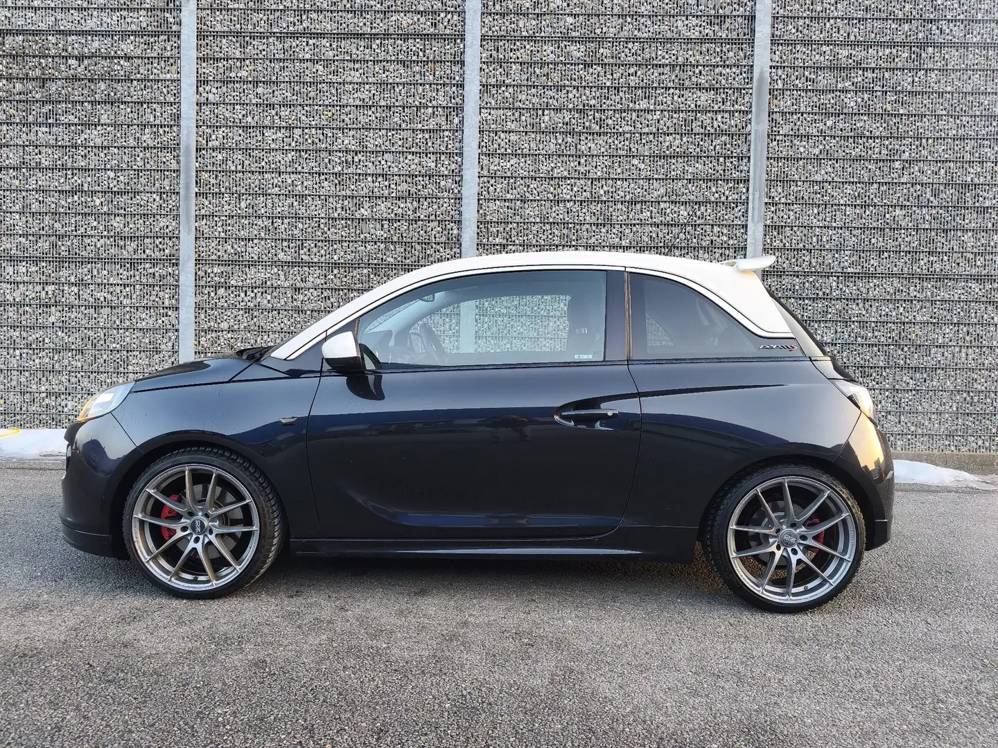 Opel Adam Adam 1.4 Turbo S Sitzheizung, Schiebedach Schwarz - 2