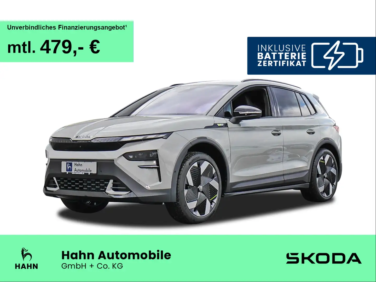Skoda Elroq RS DSG 340PS Maxx AHK Matrix SmartLink Alu Grau - 1