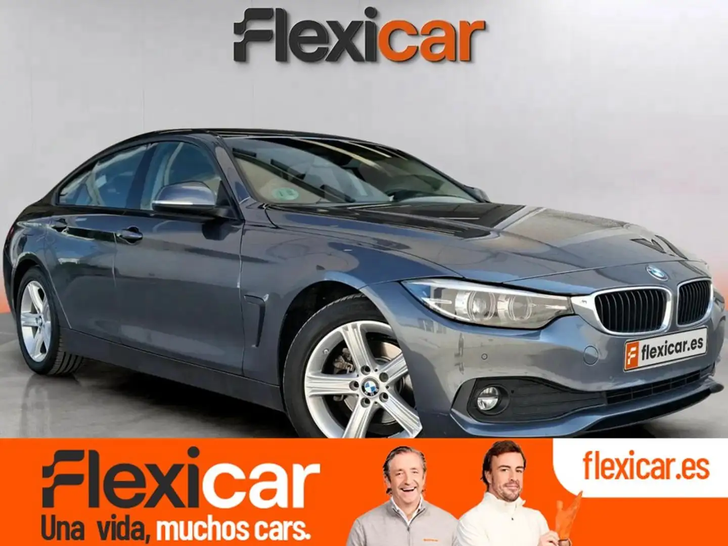 BMW 418 418d Gran Coupe Gris - 1
