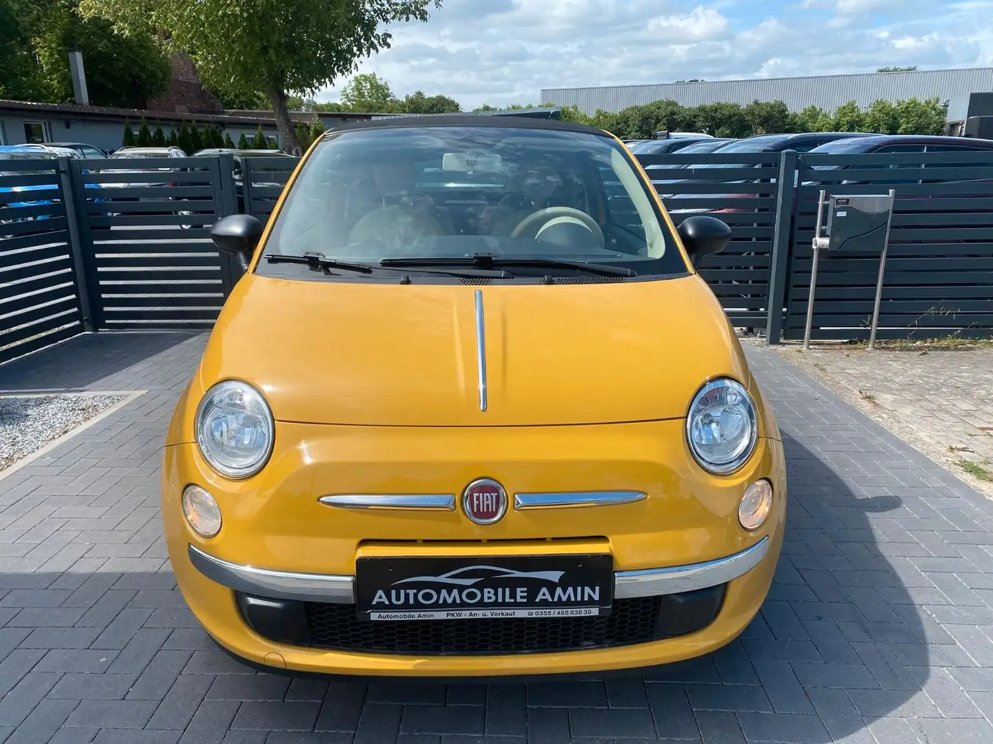 Fiat 500C 500 Cabrio Happy Birthday Edition aus 1.Hand Jaune - 2
