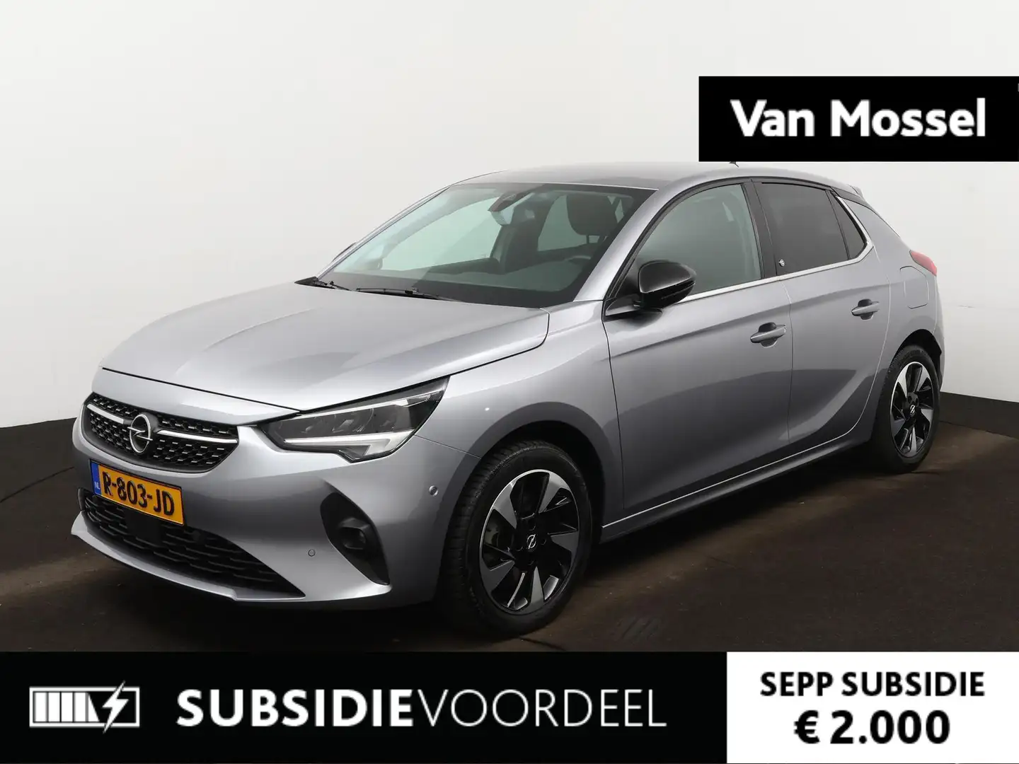 Opel Corsa-e Elegance 50 kWh | NAVIGATIE | CAMERA | PARKEERSENS Grijs - 1
