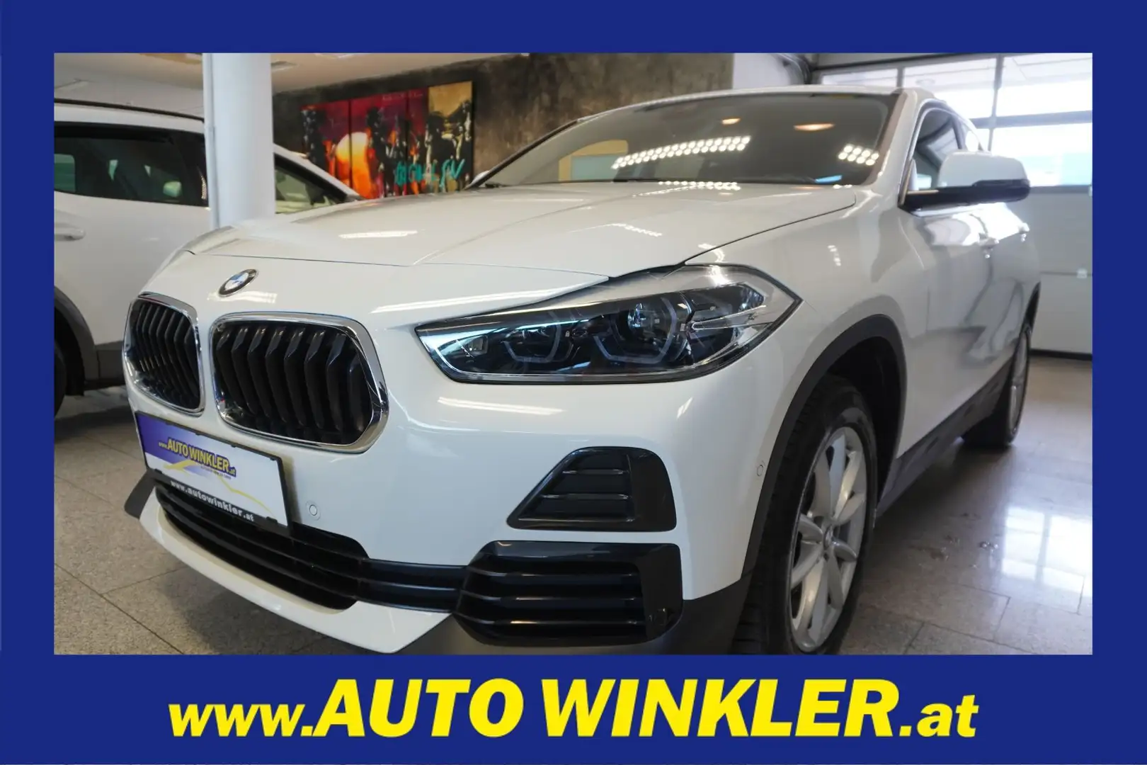 BMW X2 sDrive 16d Aut. LED/Navi Weiß - 1