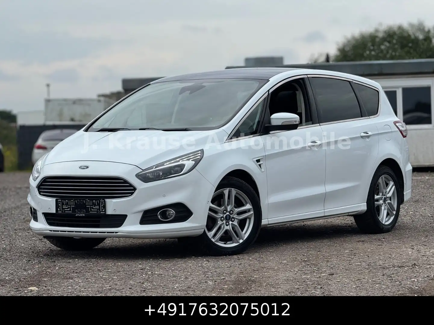 Ford S-Max S-MAX Titanium Pano Navi 7-Sitze NETTO 9200€ Alb - 1