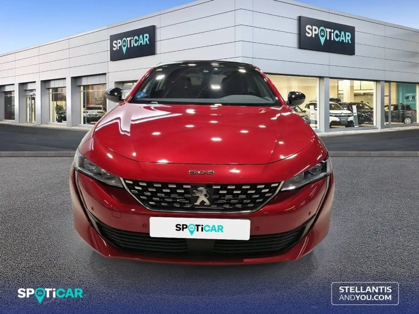 Peugeot 508 Hybrid 225 GT Line e-EAT8 Rouge - 2