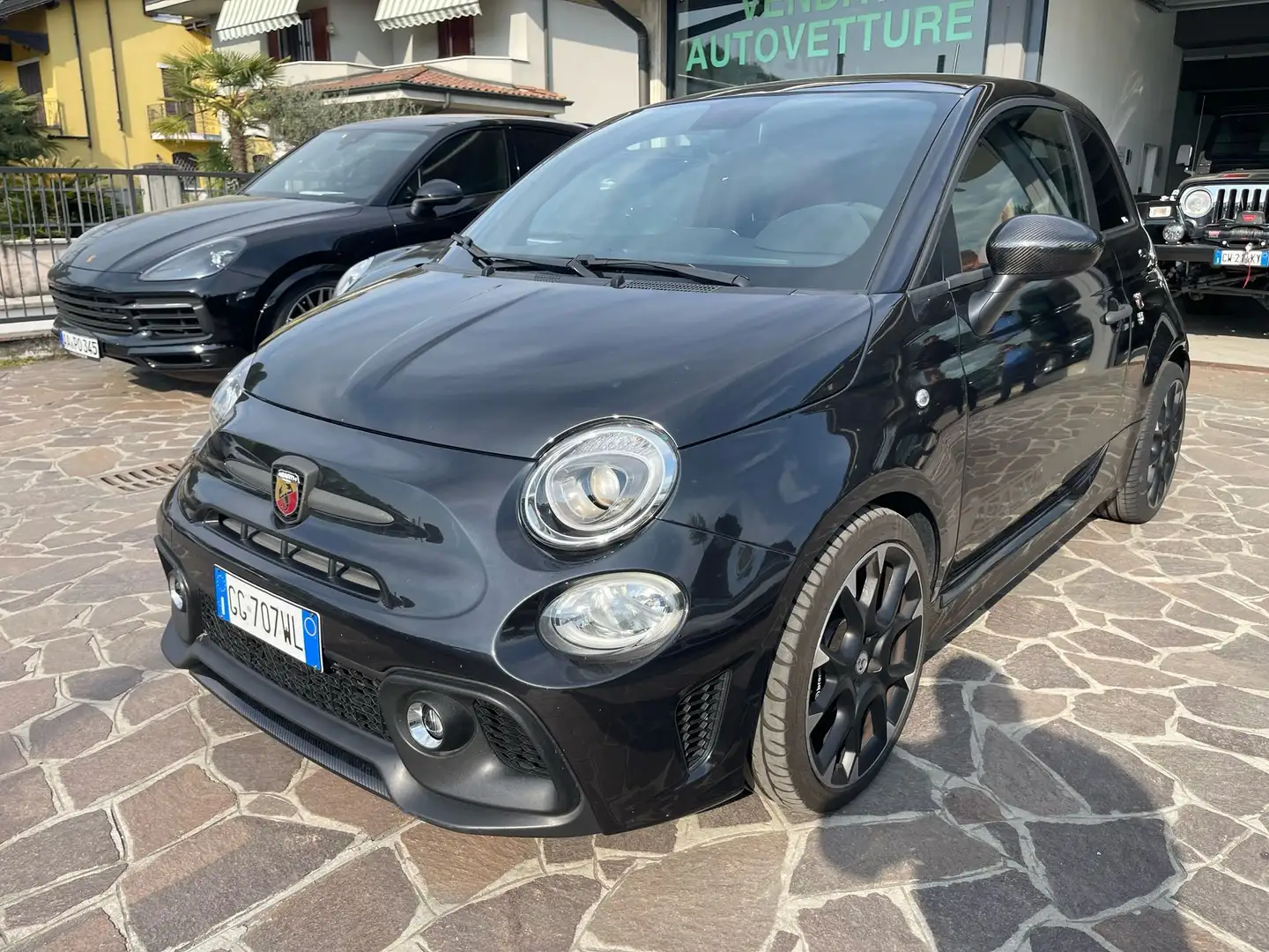 Abarth 595 595 1.4 t-jet Competizione 180cv TETTO GARANZIA Fekete - 1