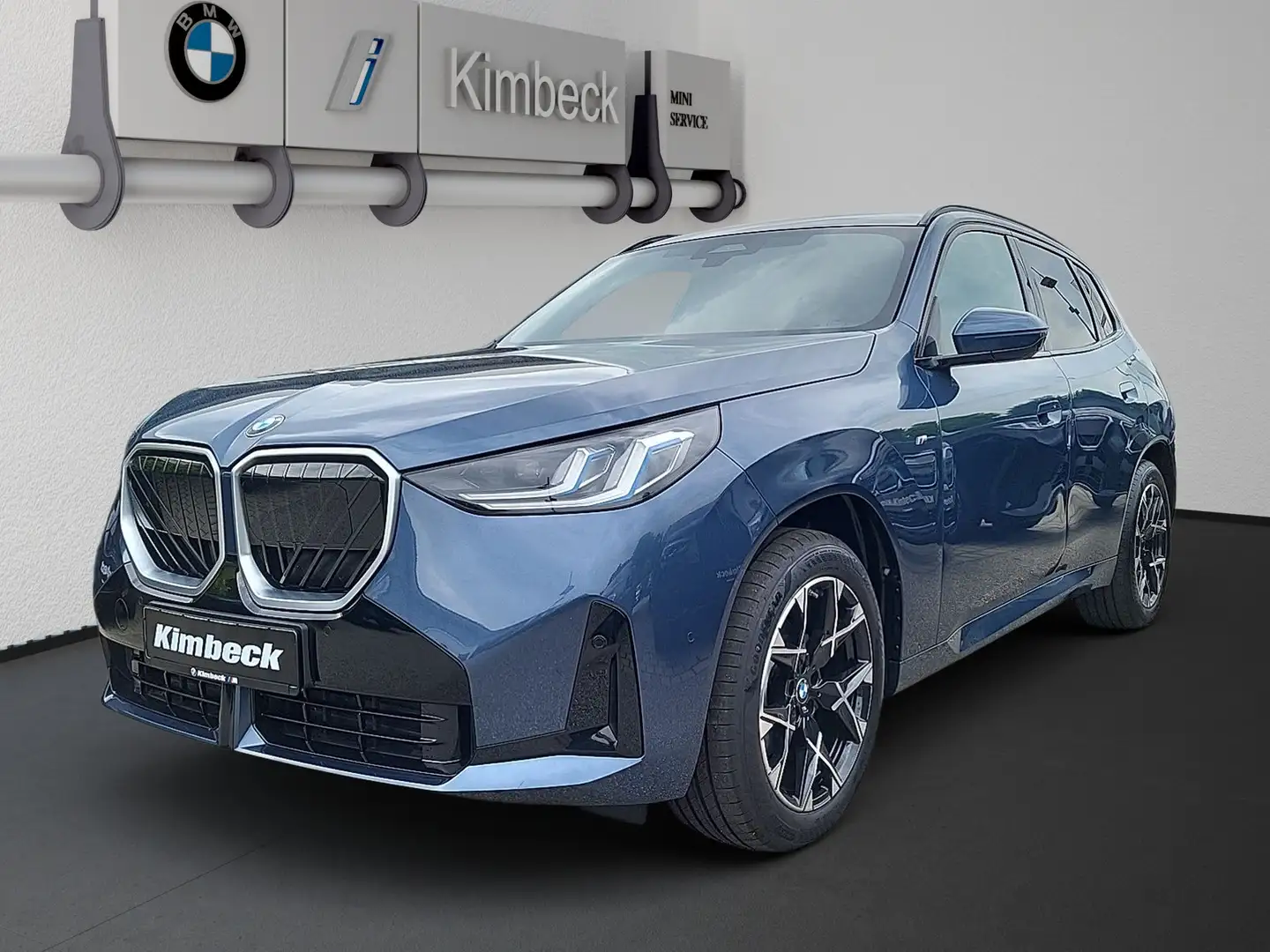BMW X3 20d xDrive M SPORT Standhzg Sitbelüft AHK Pano Blau - 1