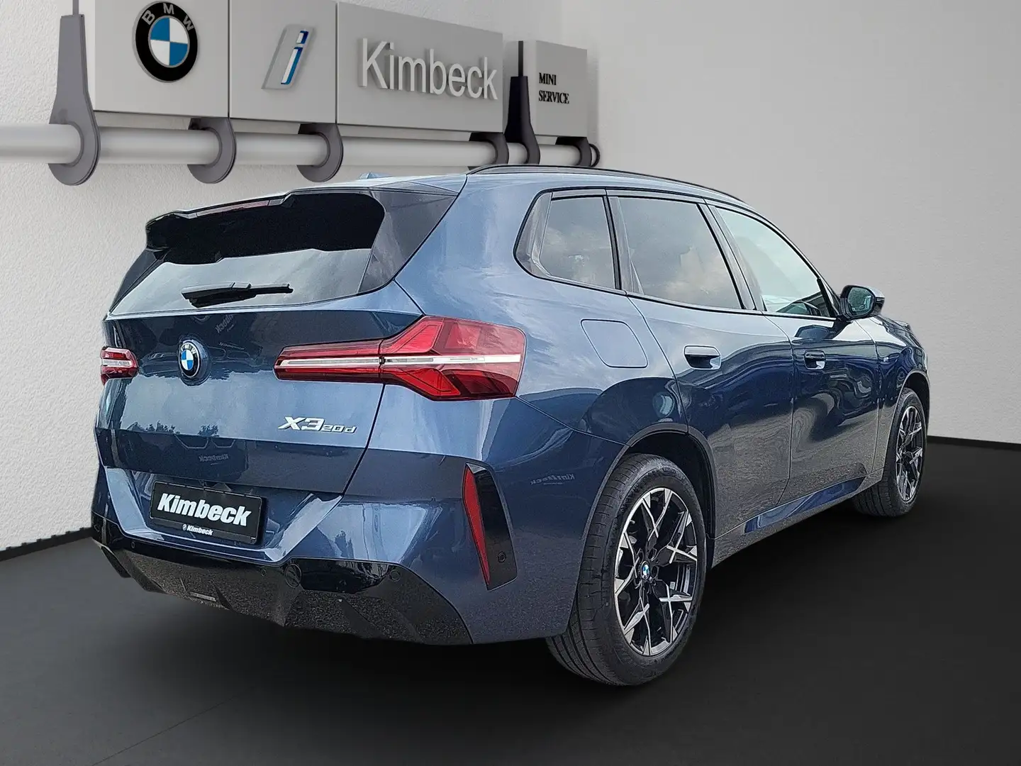 BMW X3 20d xDrive M SPORT Standhzg Sitbelüft AHK Pano Blau - 2
