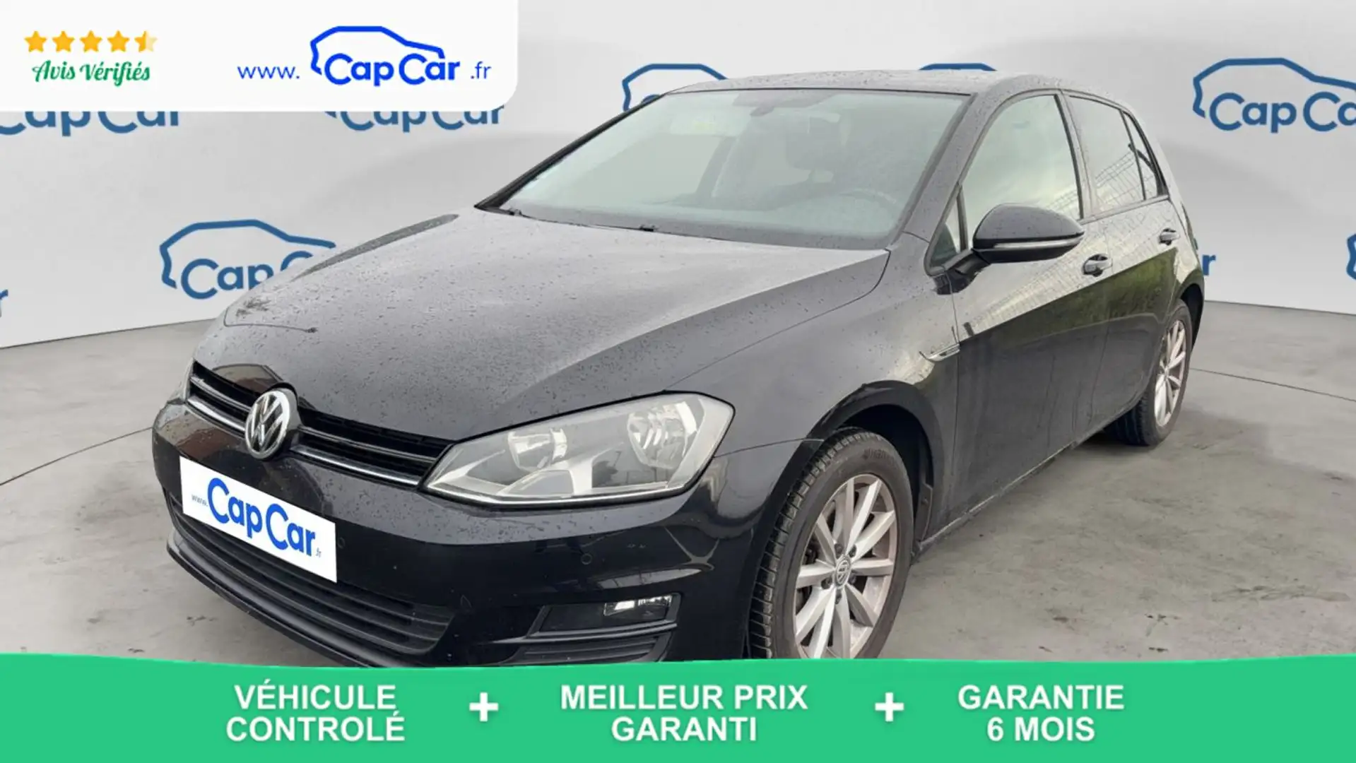 Volkswagen Golf VII 1.4 TSI 125 Lounge Noir - 1