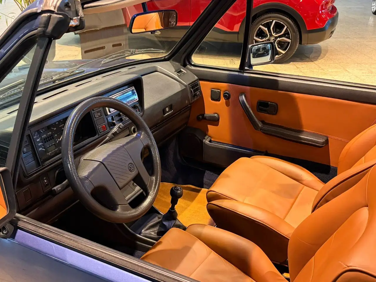Volkswagen Golf 1 Cabrio Leder/Dach & Lack neu 16" Nothelle, foto 11