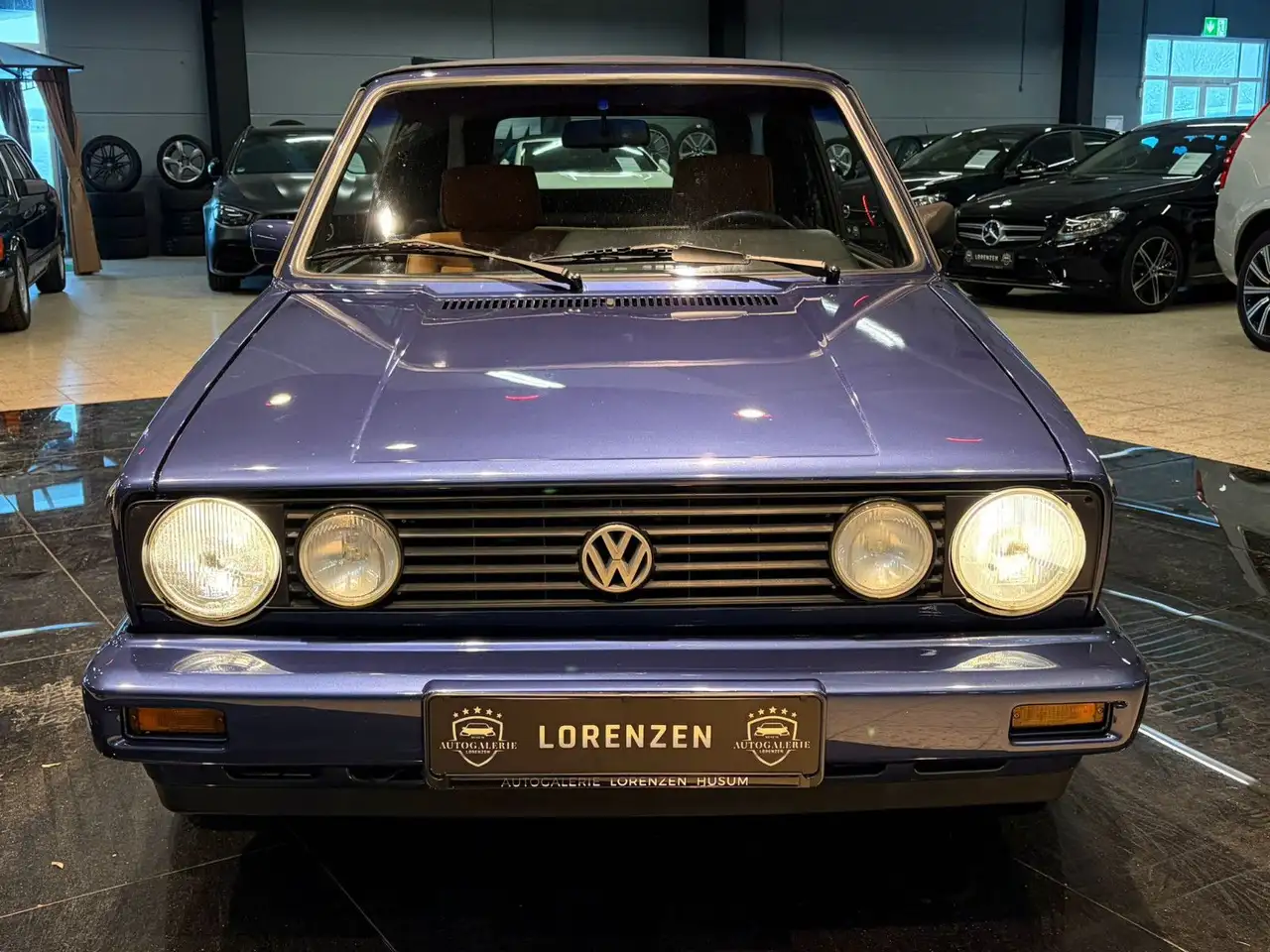 Volkswagen Golf 1 Cabrio Leder/Dach & Lack neu 16" Nothelle, foto 3