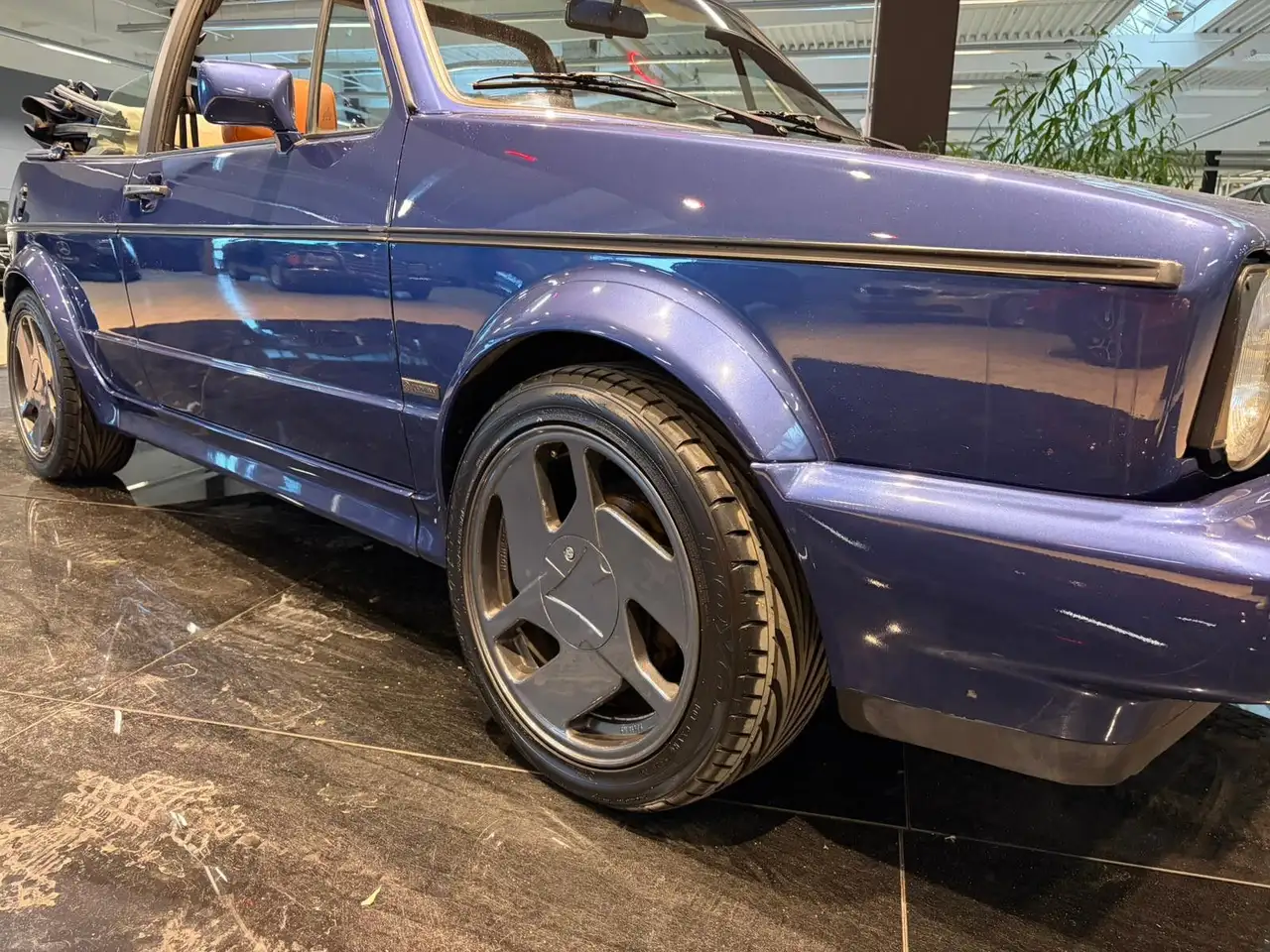 Volkswagen Golf 1 Cabrio Leder/Dach & Lack neu 16" Nothelle, foto 7