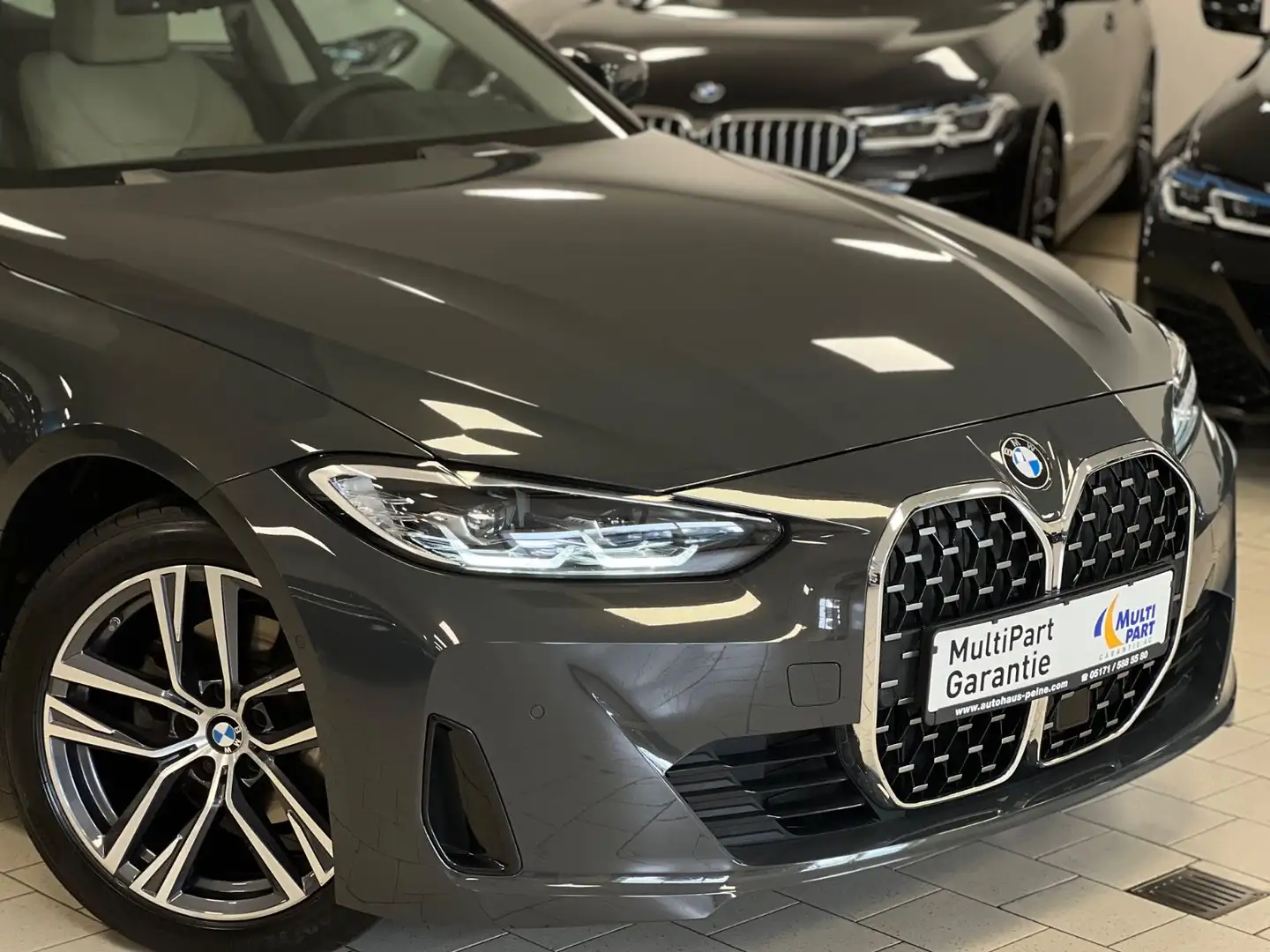 BMW 420 420iGranCoupé/Aut/LCPProf/Navi/LEDerSportStz/Tem Grau - 2
