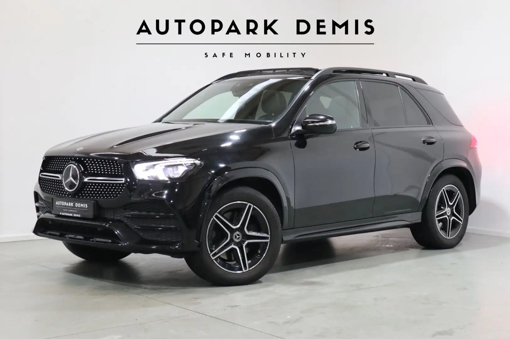 Mercedes-Benz GLE 400 d 4M/AMG Line /360/AHK/PANO/BURM/MEM/DIS Schwarz - 1