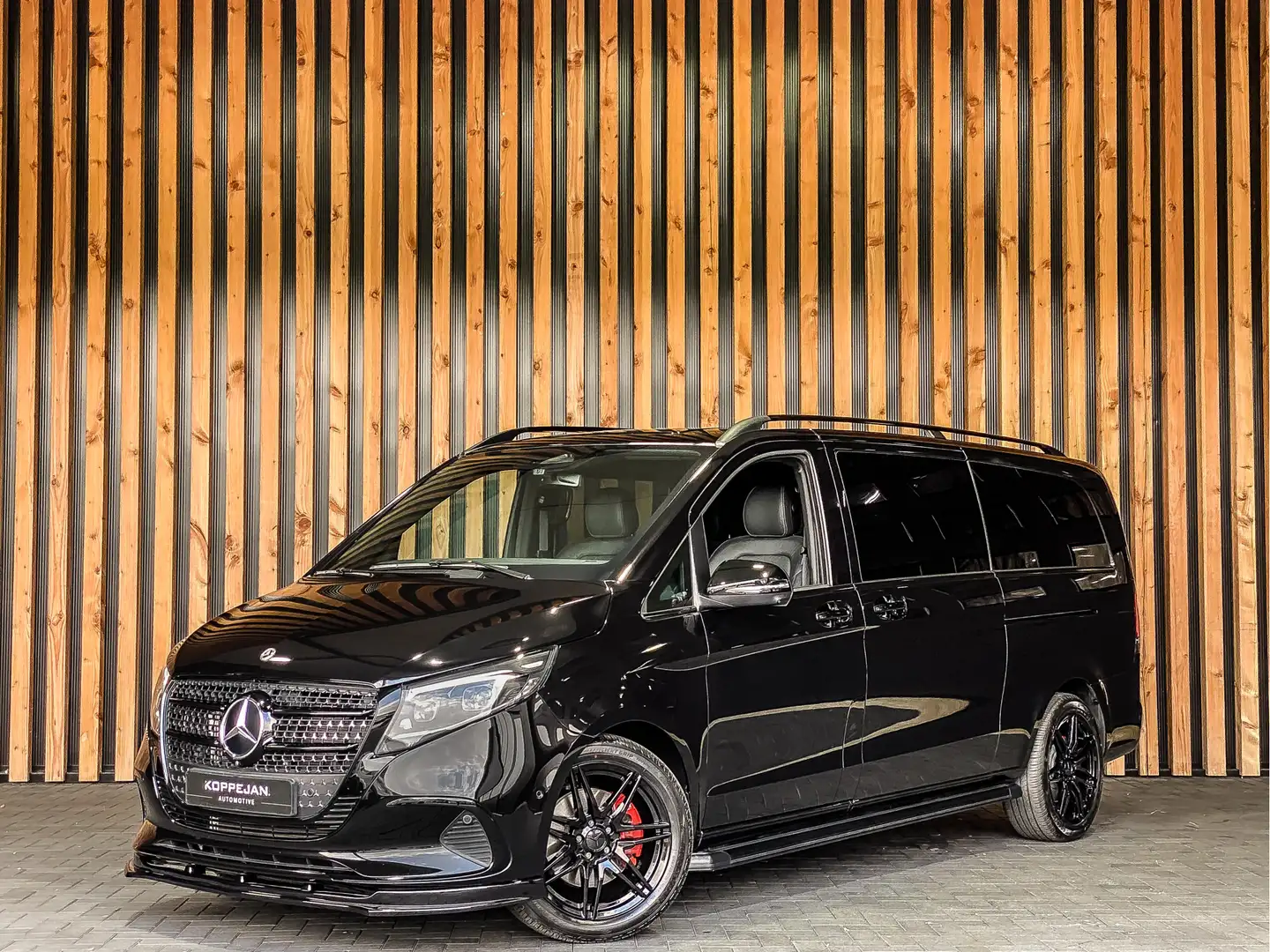 Mercedes-Benz V 300 300d Extra Lang Avantgarde Dubbele Cabine | ELEKTR Negru - 2