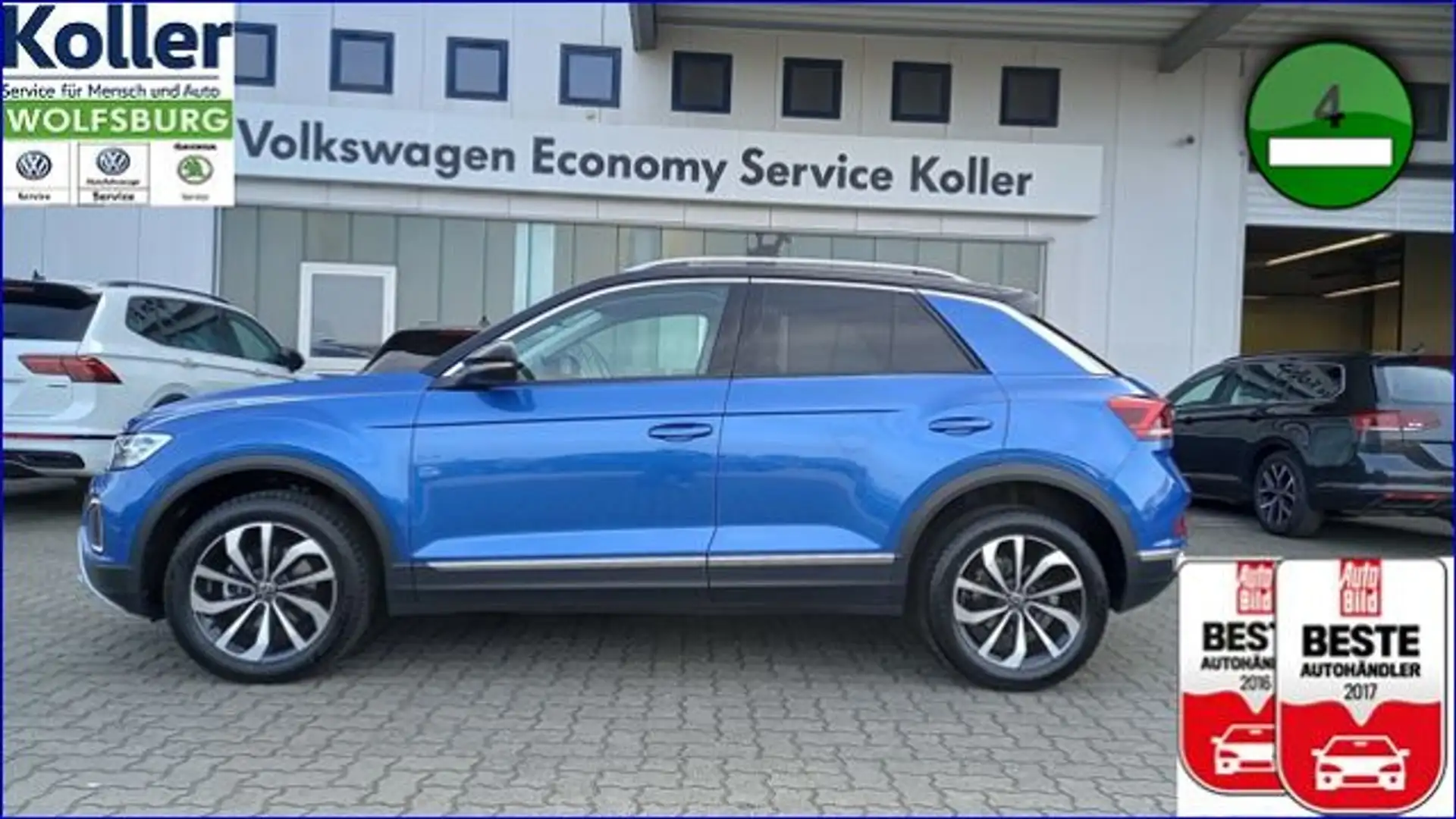 Volkswagen T-Roc 1.5 TSI DSG Style Panorama LED Kamera Bleu - 2