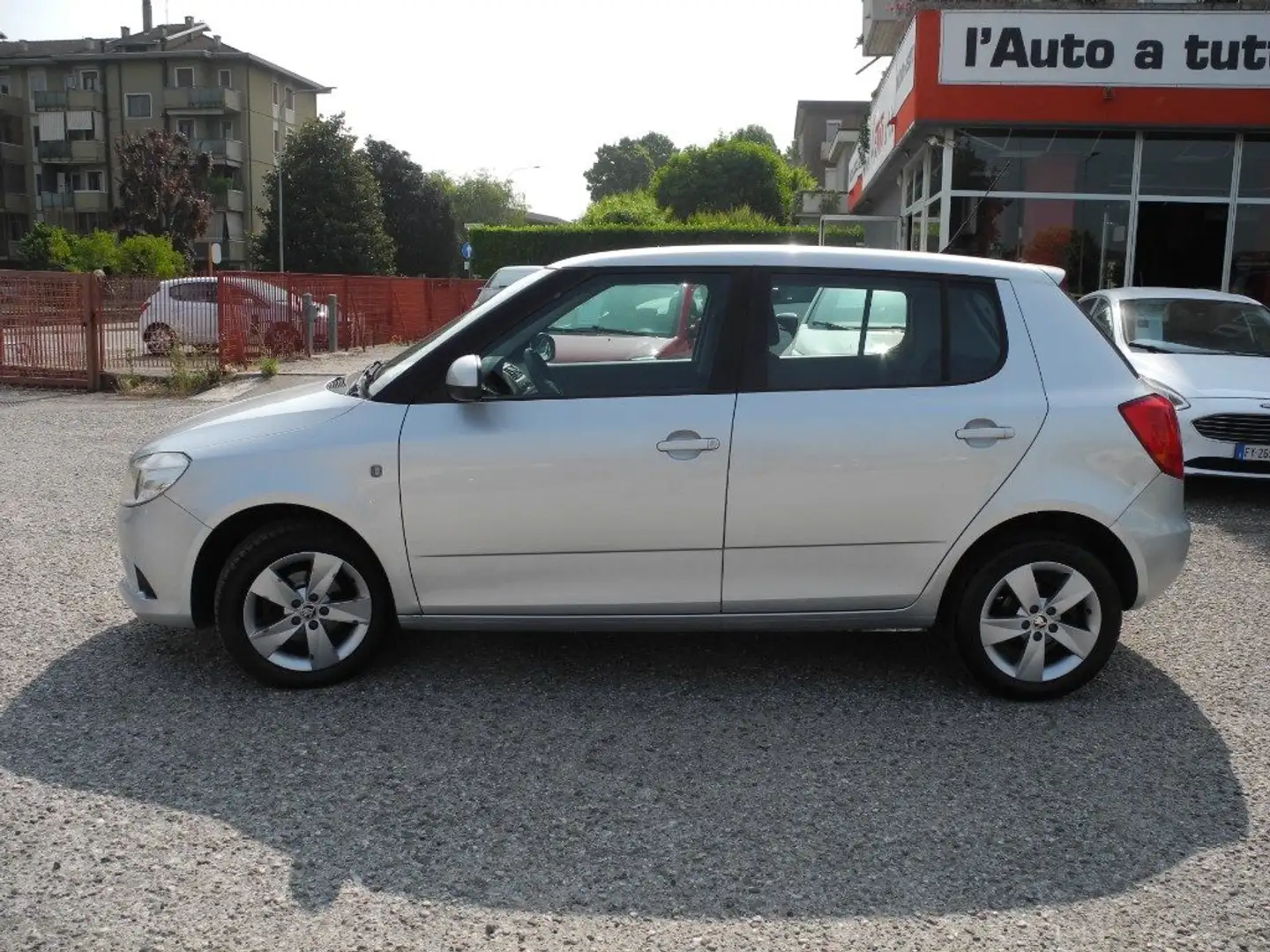 Skoda Fabia 1.6 TDI CR 75cv 5p. Ambition -OkNEOPATEN.-EURO 5/B Argento - 2